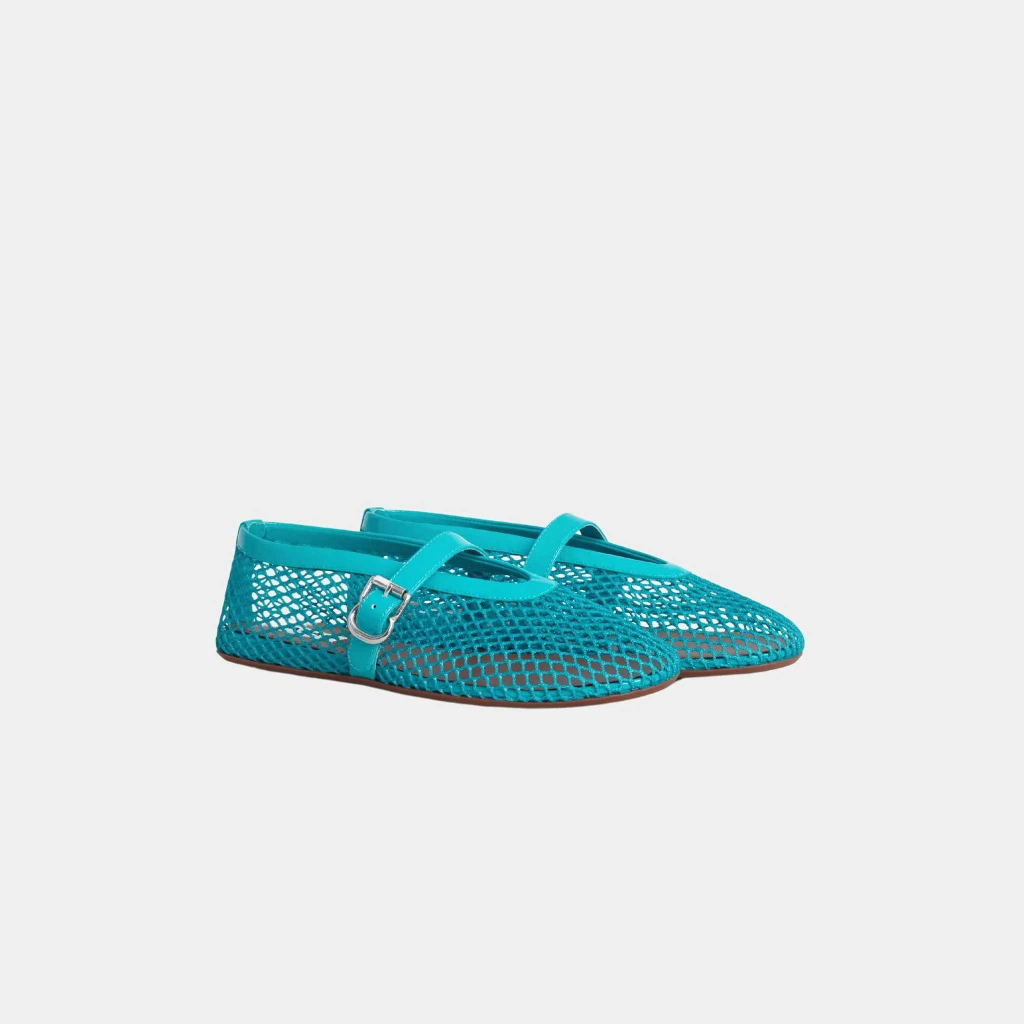 Ballet Flats In Classic Fishnet - Image 3