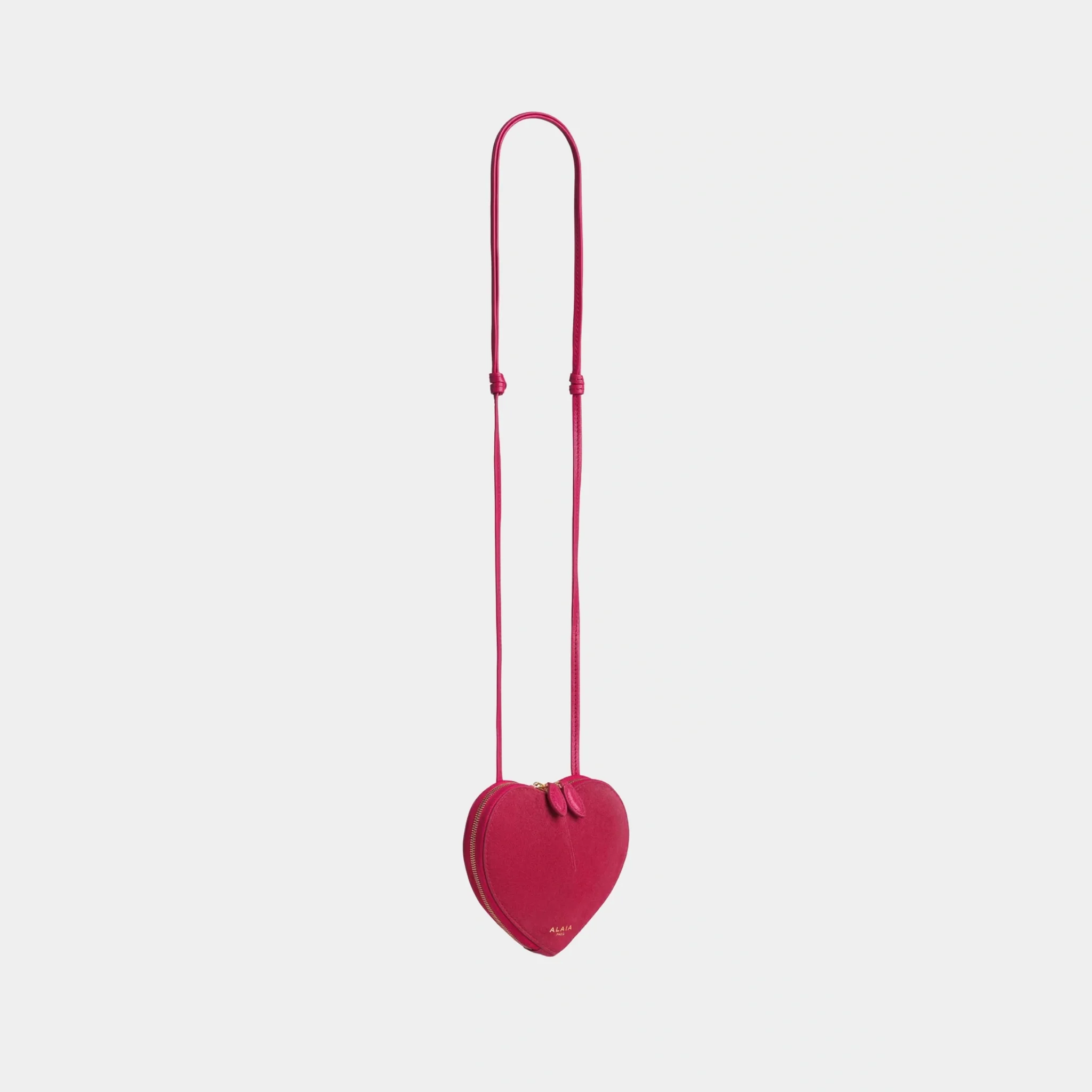 Le Coeur Small Bi Material Bag in Leather - Image 2