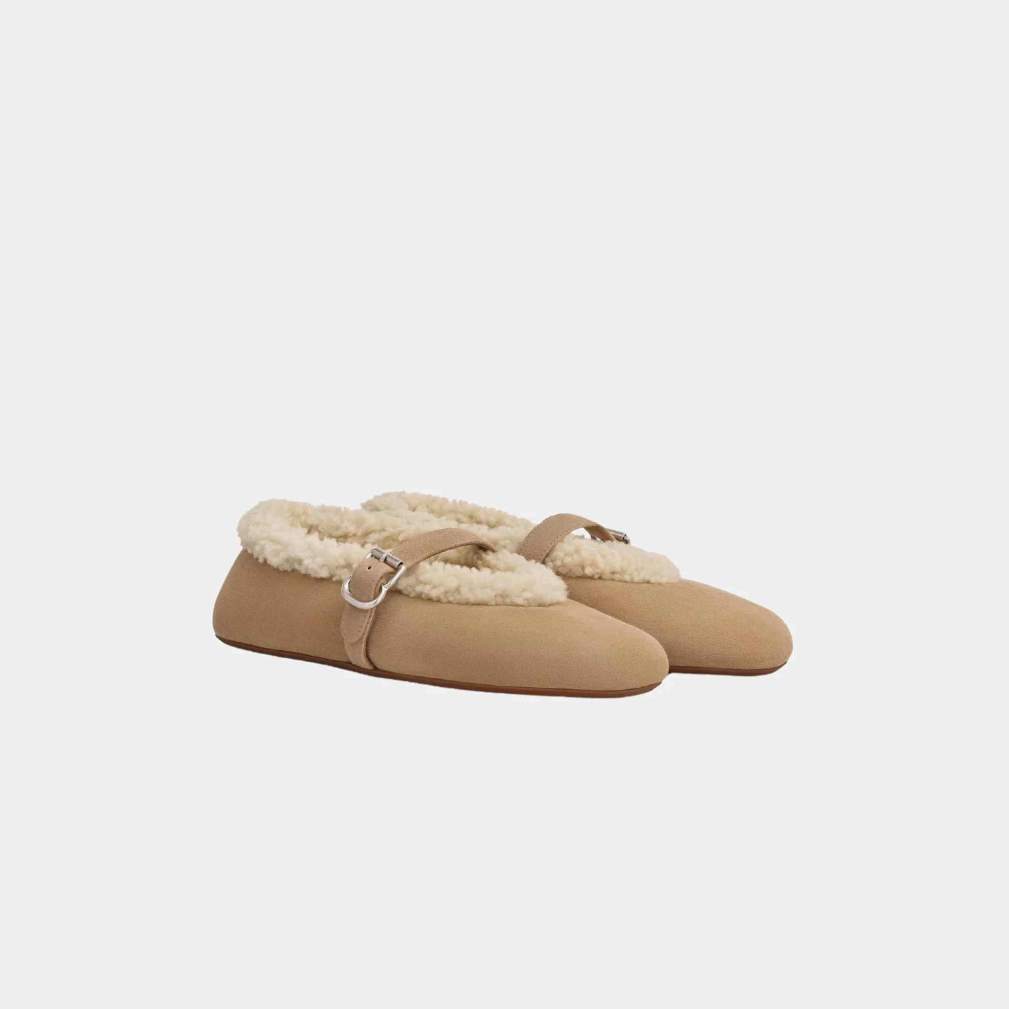 Shearling Ballerinas - Image 2