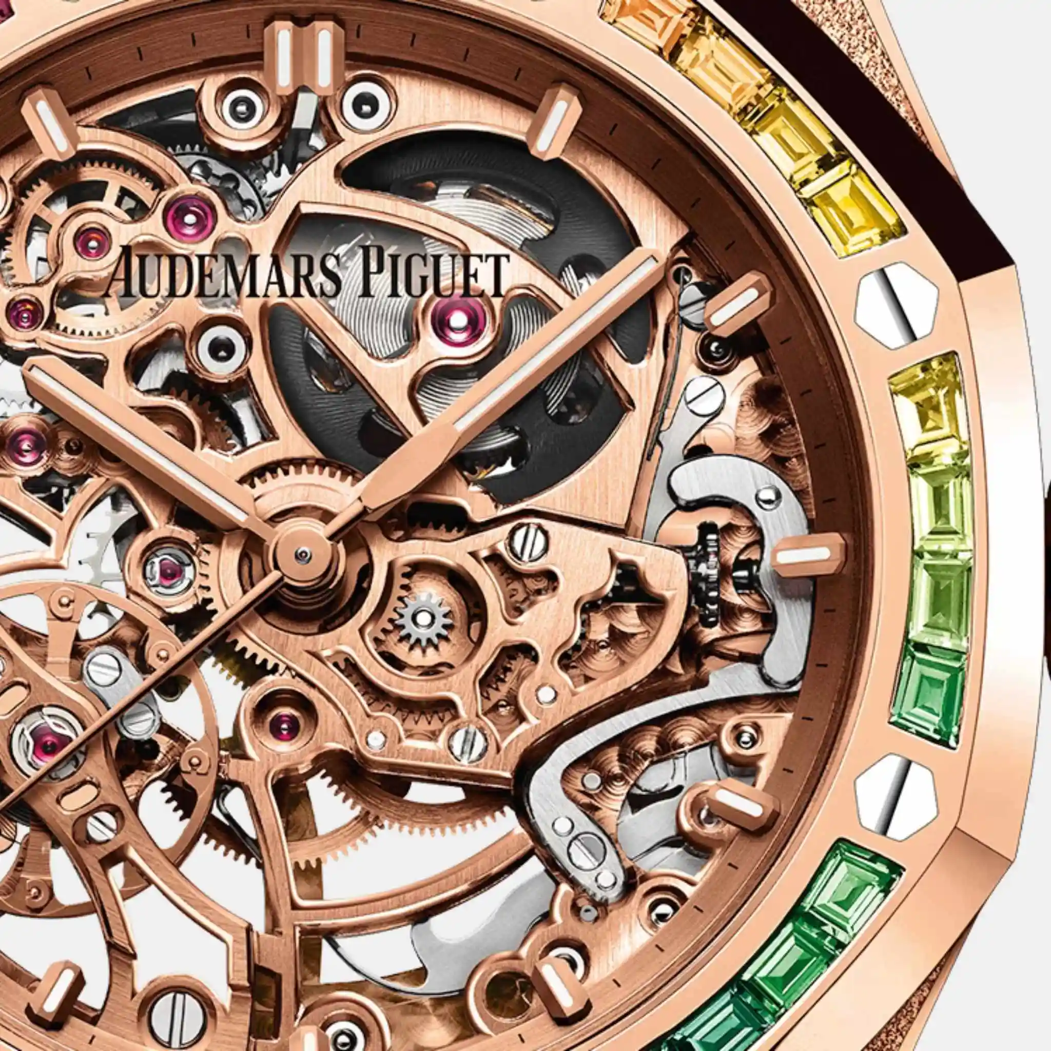 Royal Oak Frosted Gold Double Skeleton Balance Ref. 15468OR.YG.1259OR.01-B - Image 2