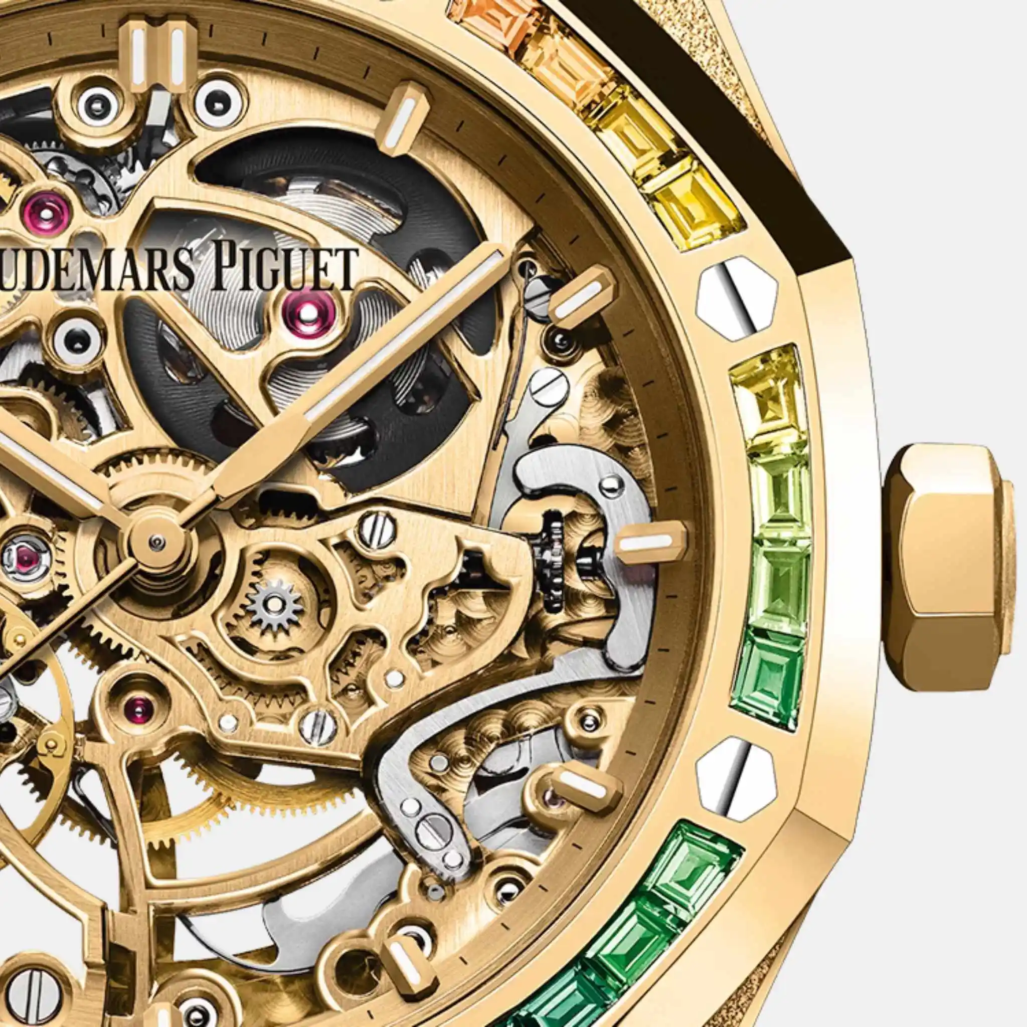 Royal Oak Frosted Gold Double Balance Skeleton 15468BA.YG.1259BA.01-B - Image 2