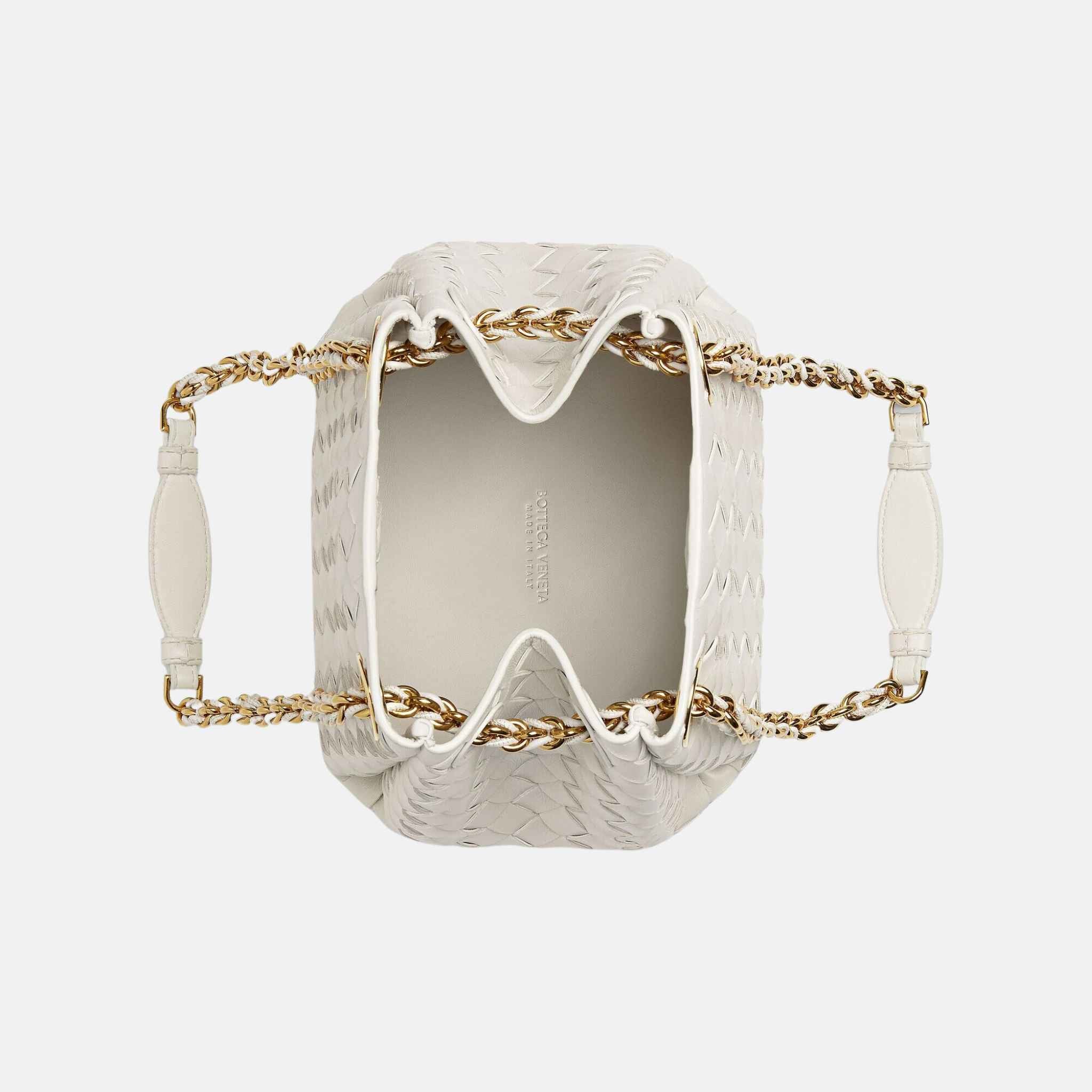 Small Parachute Chain Supple Intrecciato Leather - Image 2