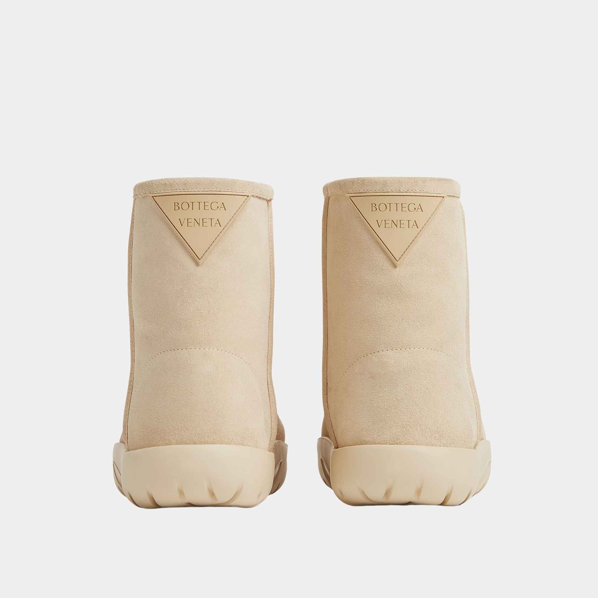 Snap Ankle Boot Porridge Suede - Image 3