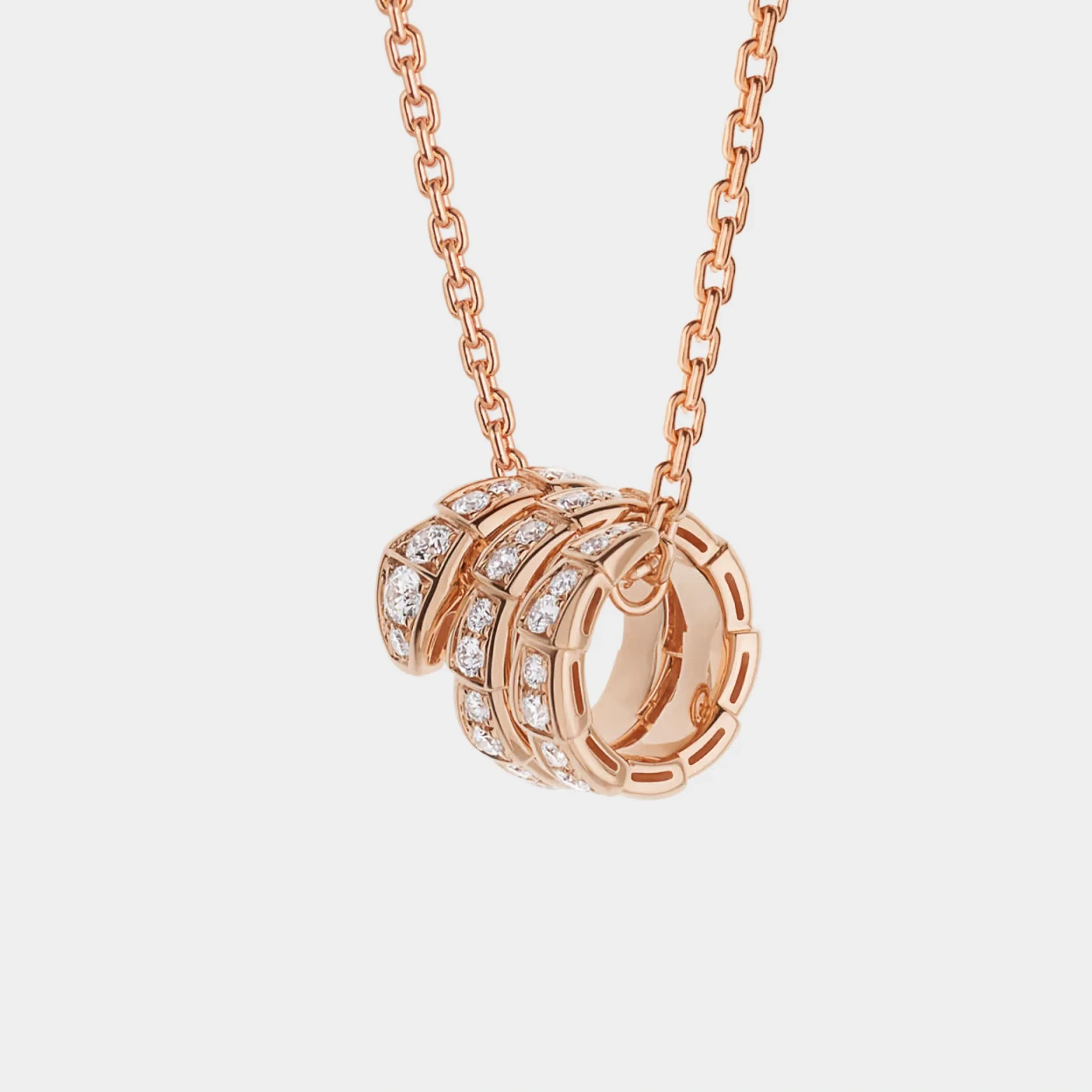 Serpenti Viper Diamond Pendant Necklace - Image 7