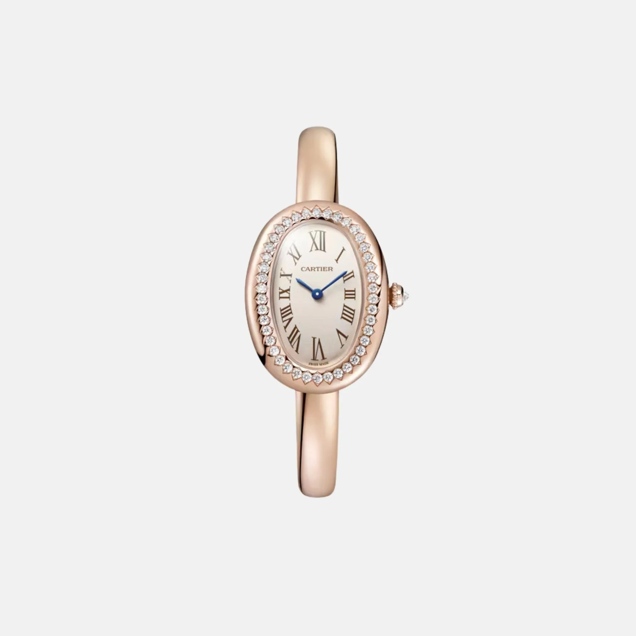 Baignoire Small 18K Rose Gold Size 15 Diamond Set WJBA0041