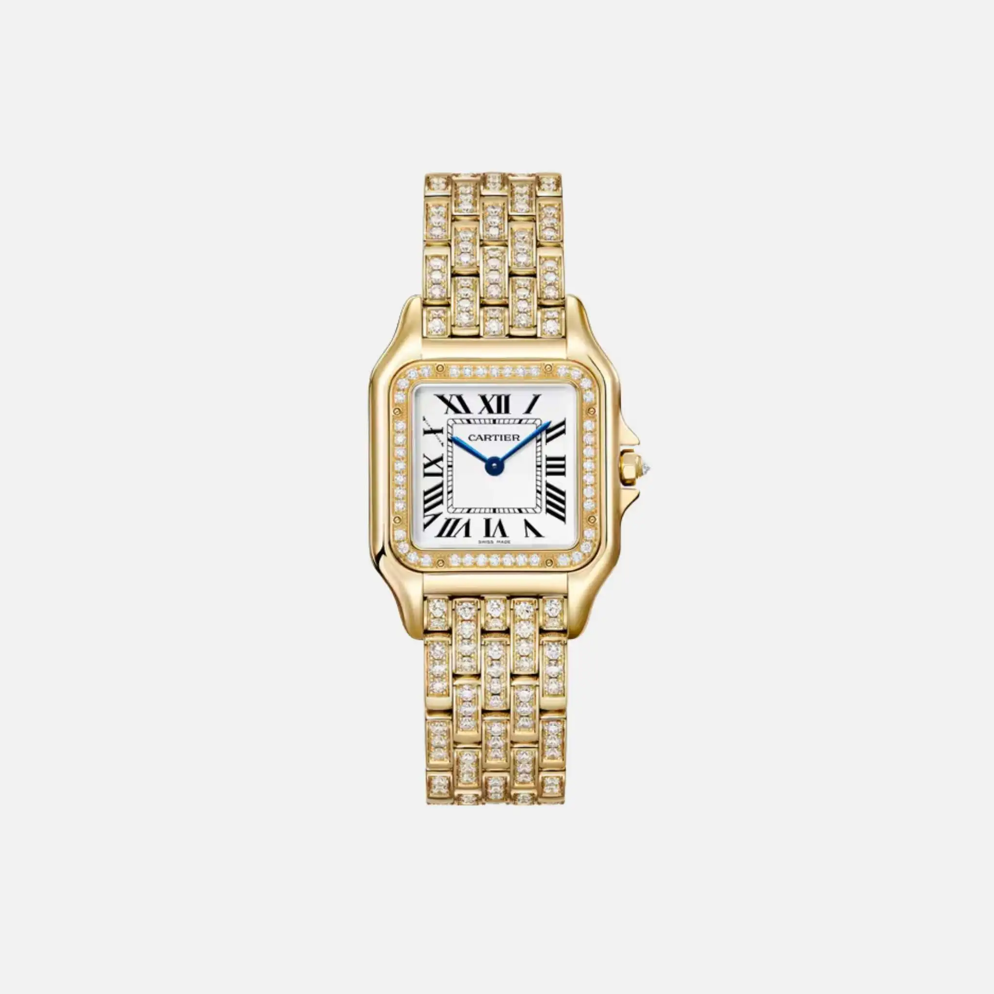 Panthere Medium Model Yellow Gold Diamond Set WJPN0060