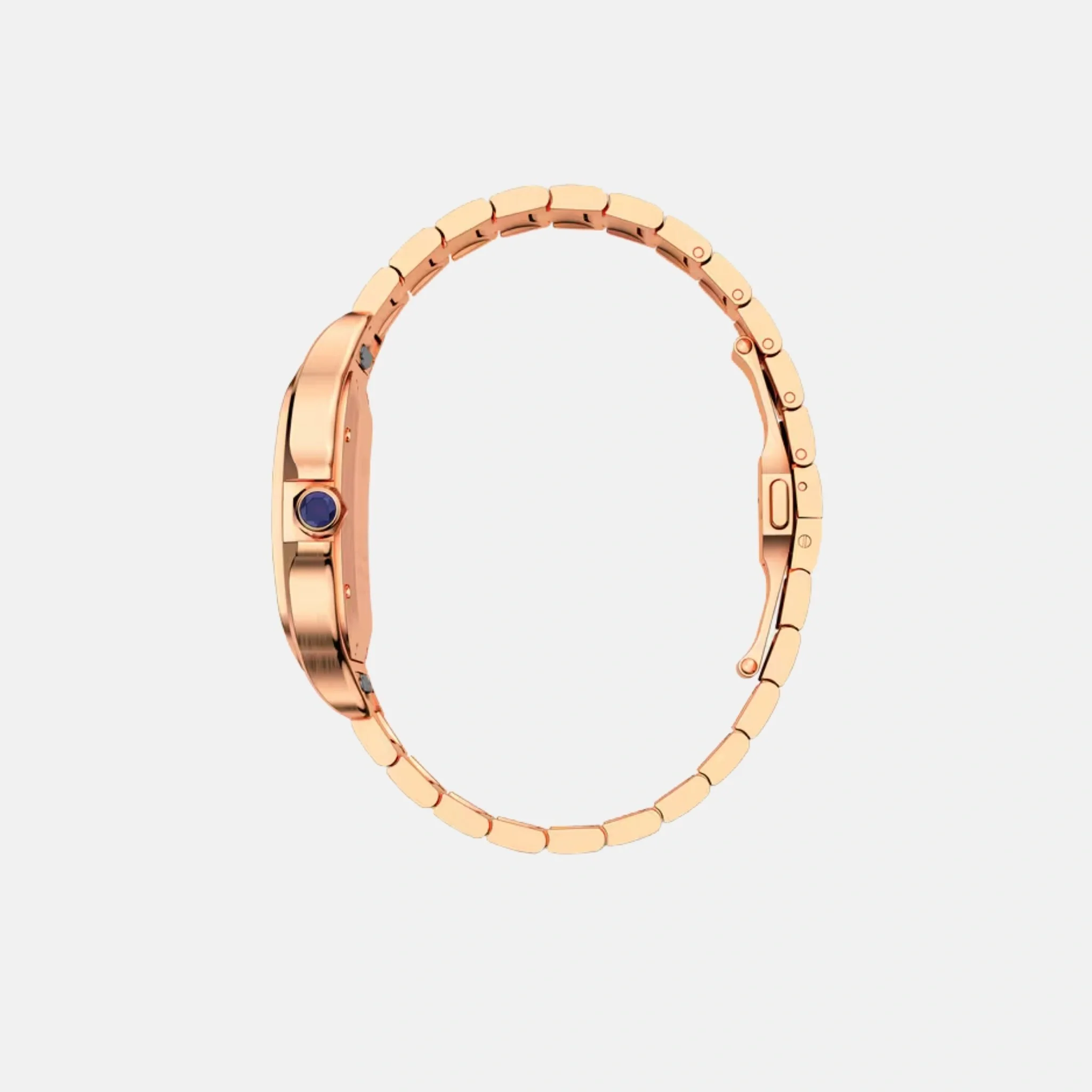 Santos Large Model 18K Rose Gold Automatic WGSA0007 - Image 2