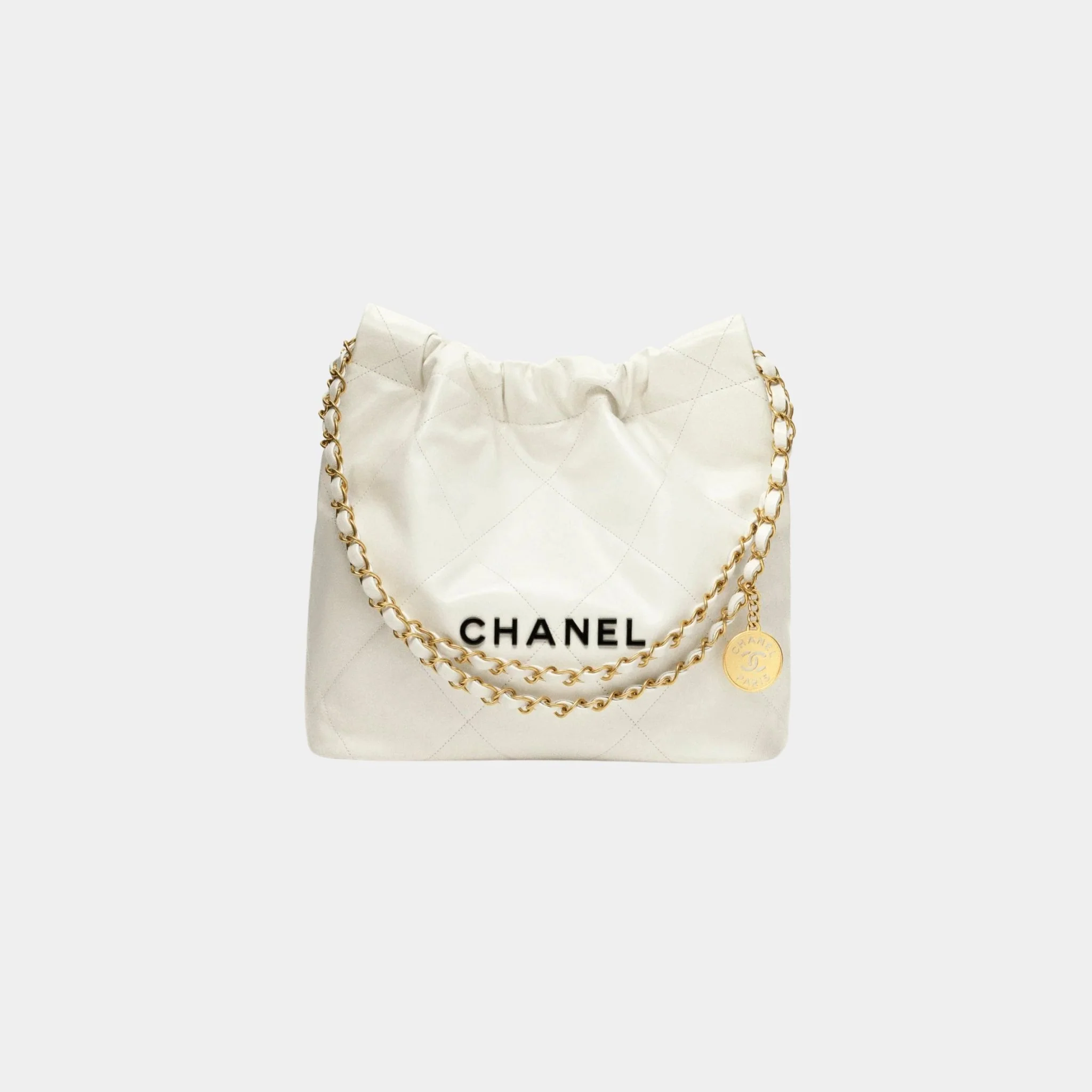 CHANEL 22 Small Handbag Calfskin