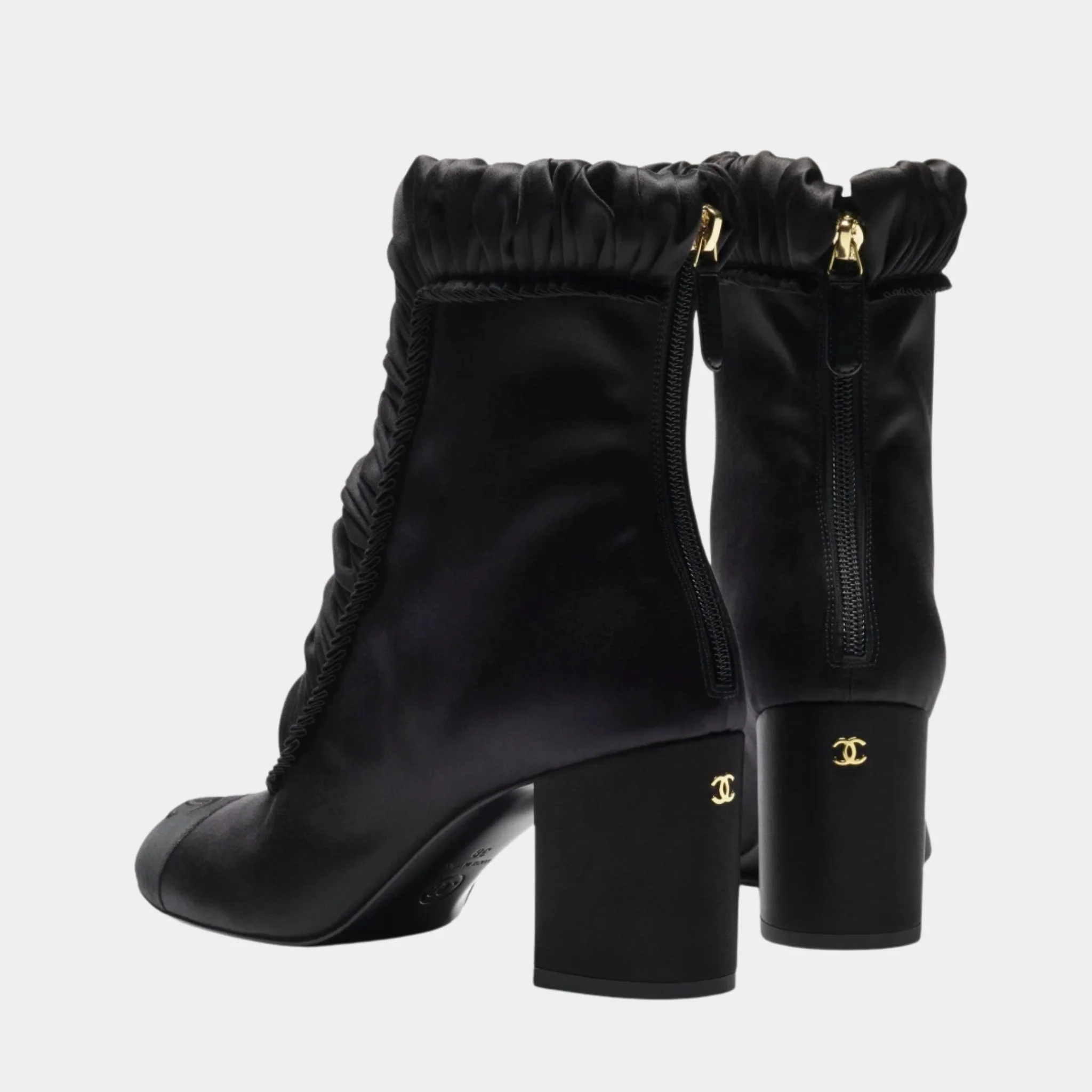 Ankle boots Silk Satin & Grosgrain - Image 2