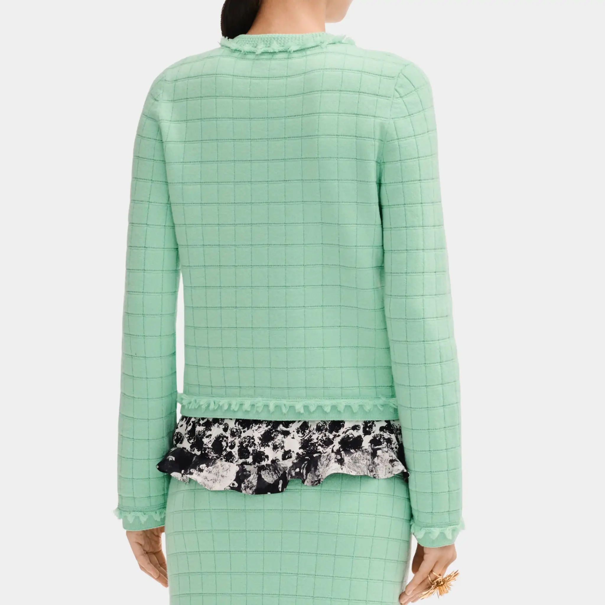 Light Green Jacket in Cashmere - Image 2