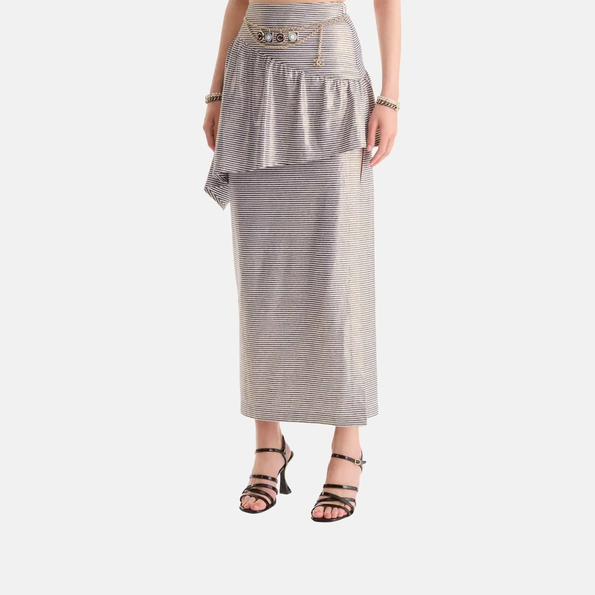 Long Skirt in Linen