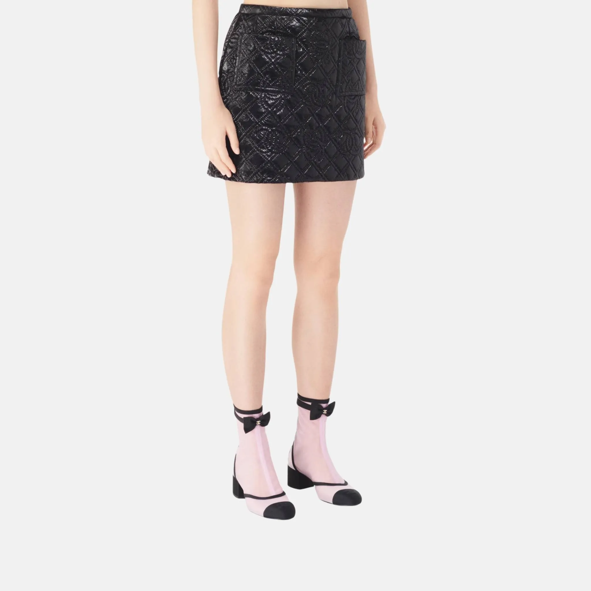 Skirt in Quilted Canvas - Image 2