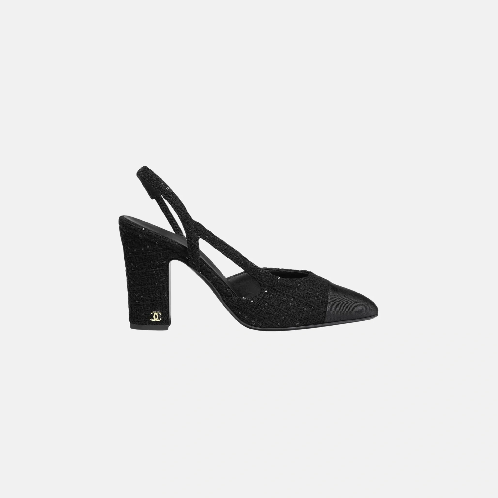 Slingbacks in Tweed - Image 2