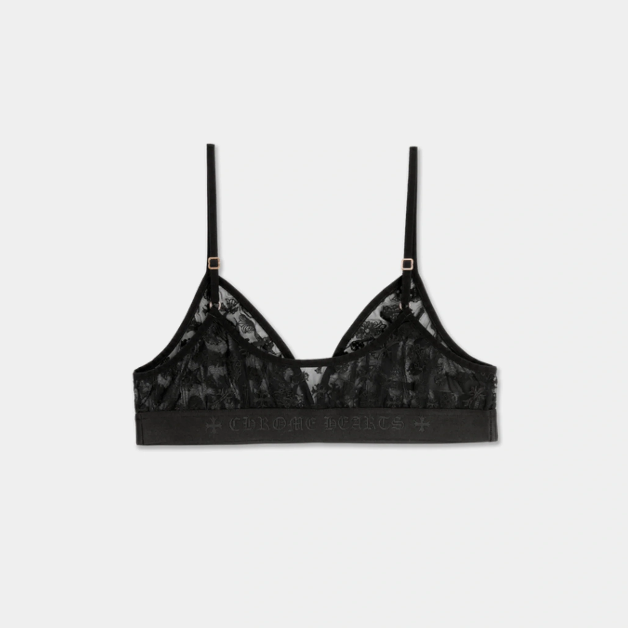 Lace Triangle Bralette - Image 2