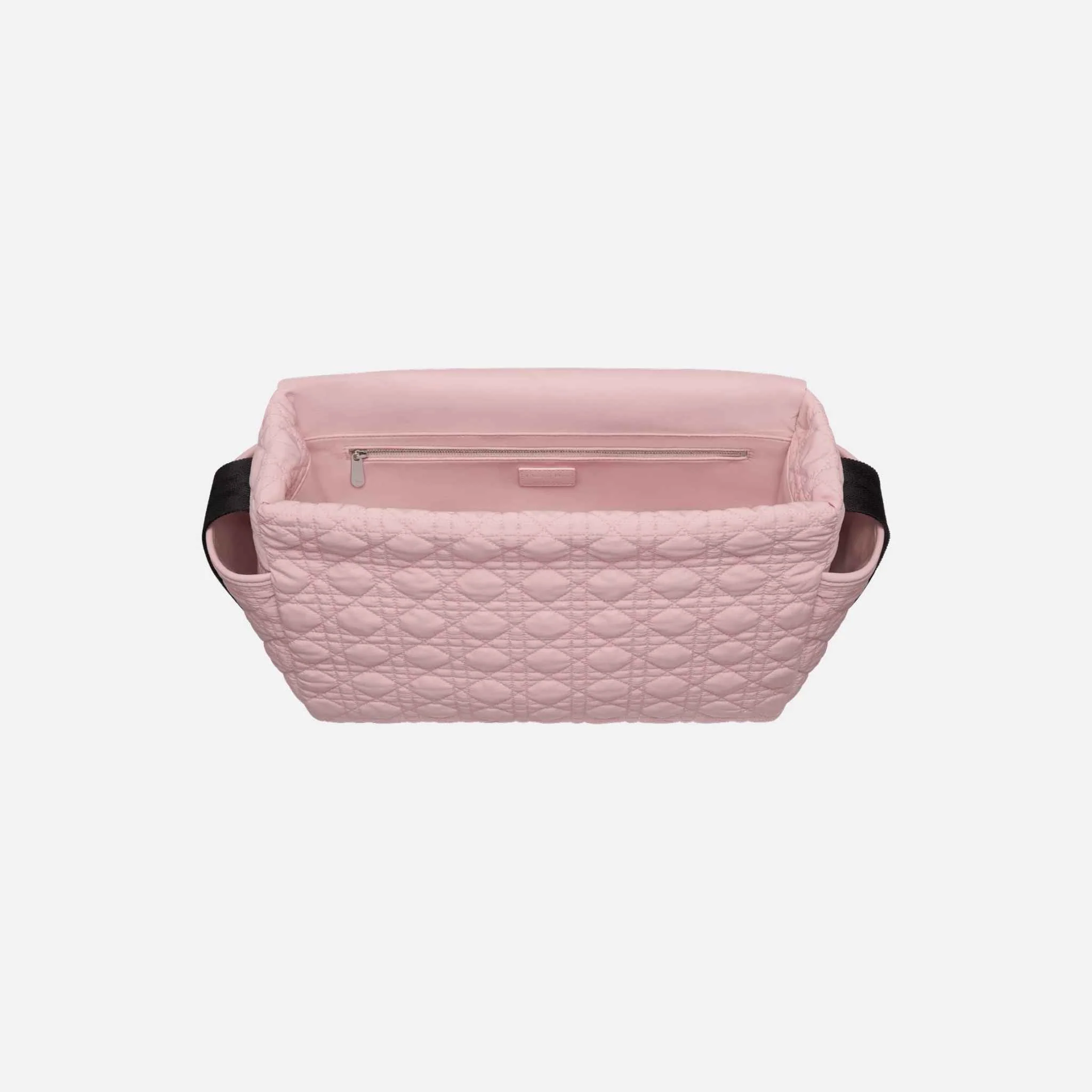 Changing Bag Pale Pink Macrocannage Technical Canvas - Image 3