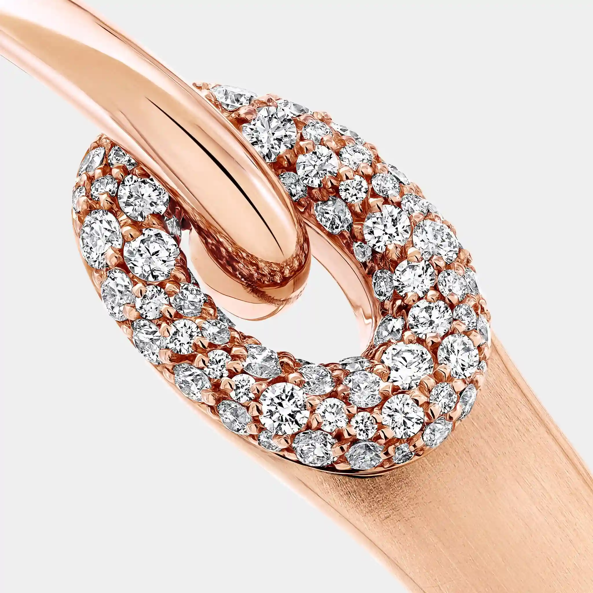 Be Together Diamond Hoop Earrings - Image 6
