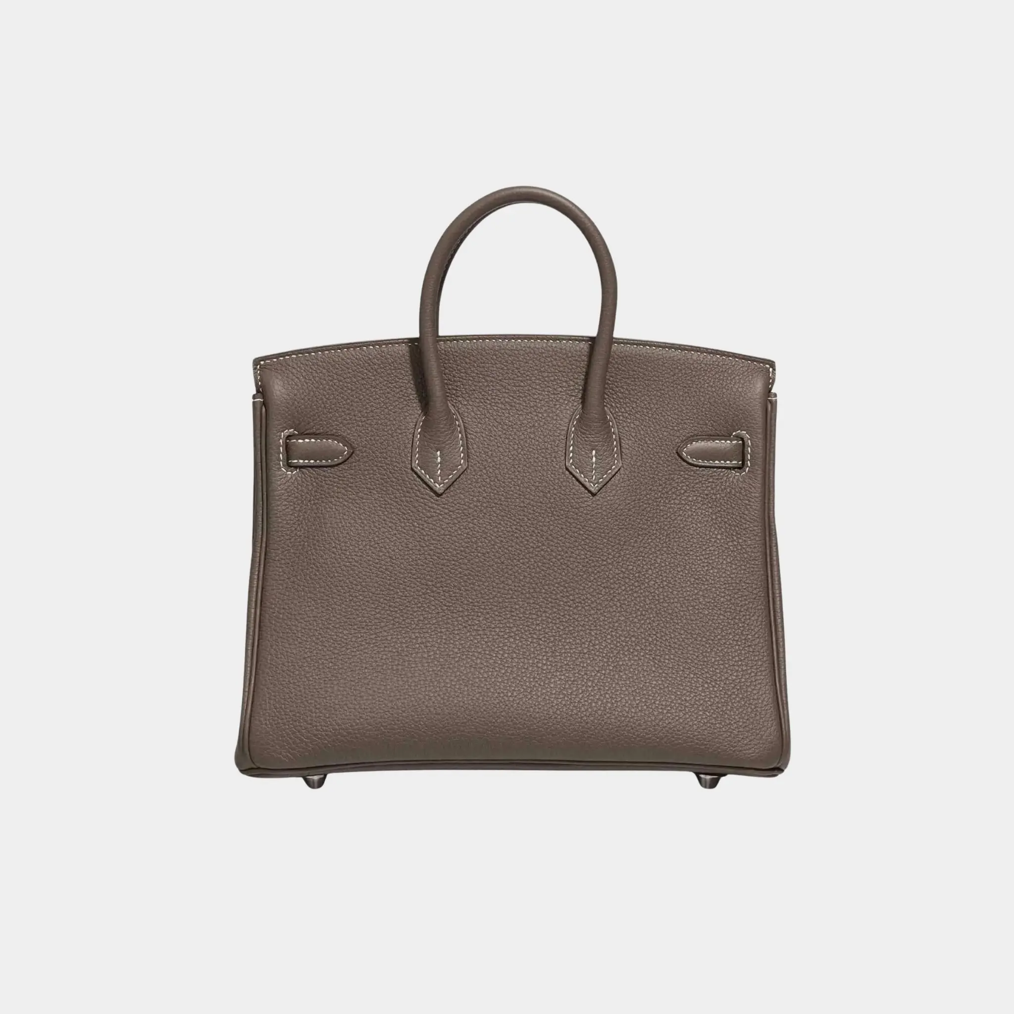 Birkin 25 Togo Etoupe PHW - Image 2