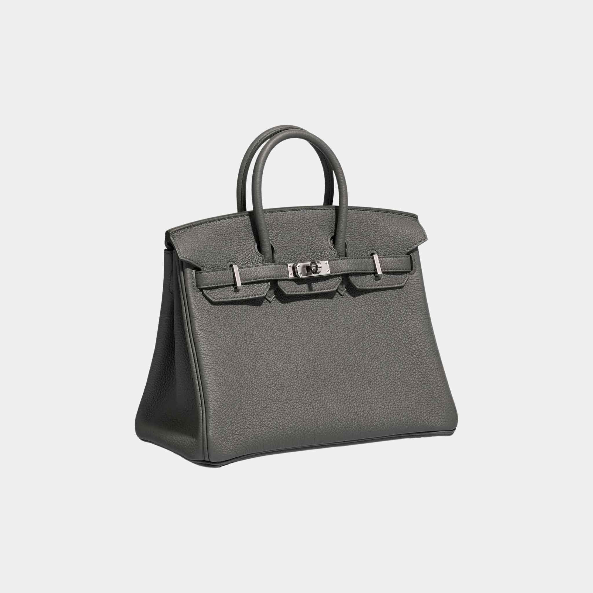 Birkin 25 Togo Vert Amande PHW - Image 3