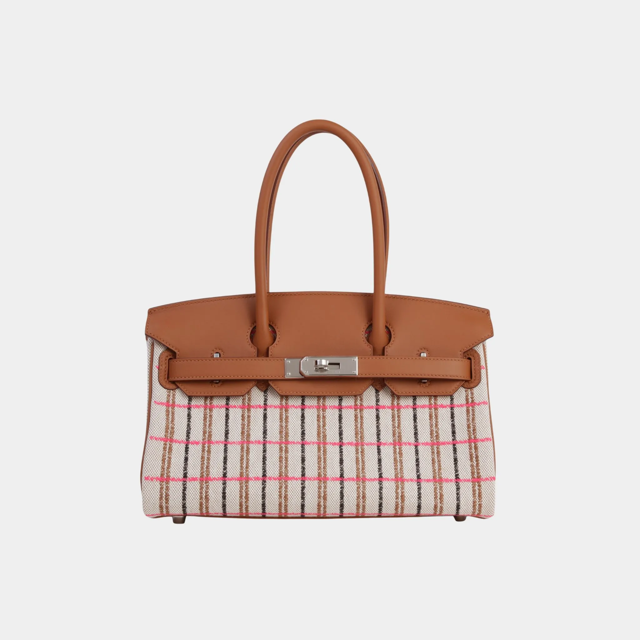 Birkin Shoulder Light 29 Swift-Toile H Canvas Gold PHW