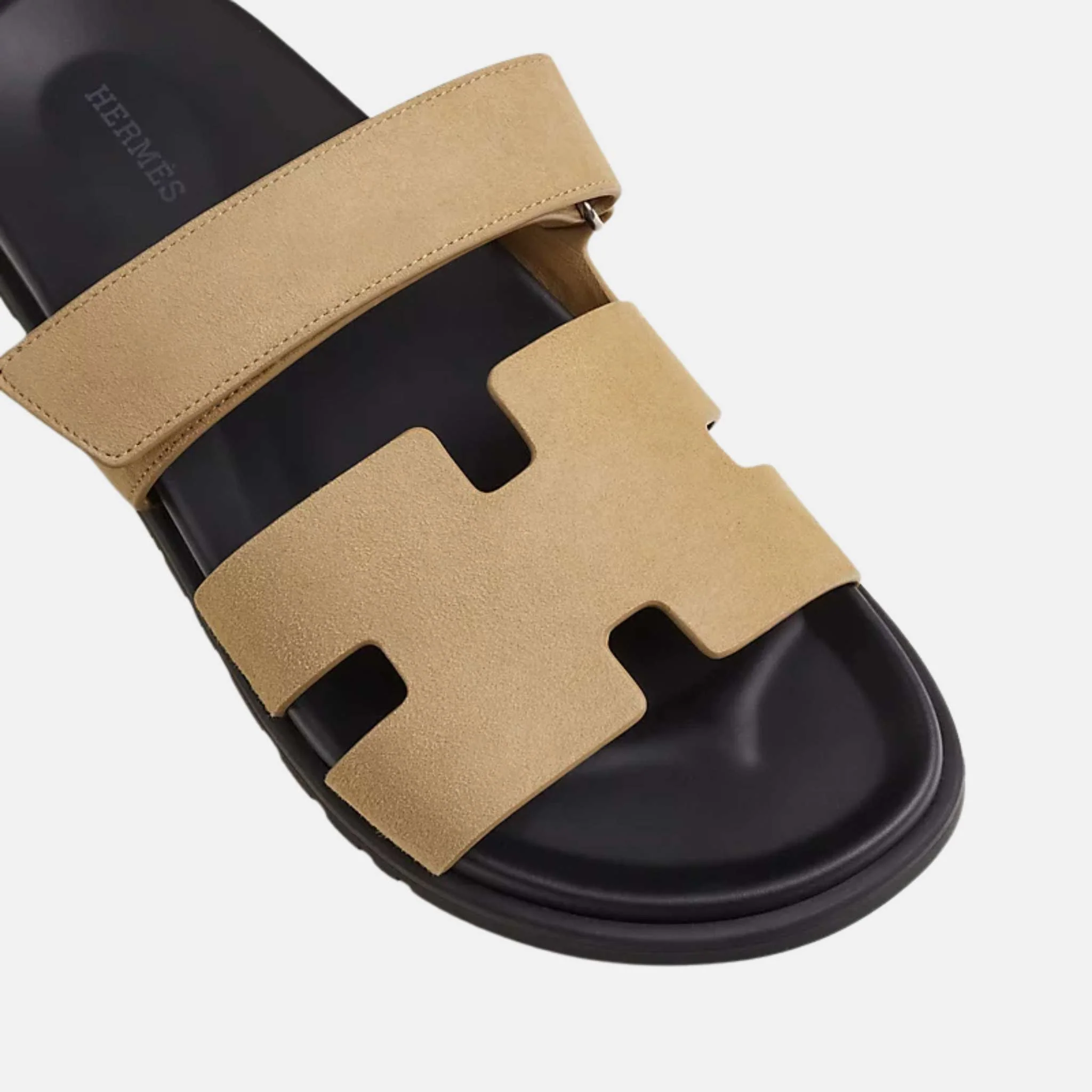 Chypre Sandal Suede Beige Albatre Men - Image 3