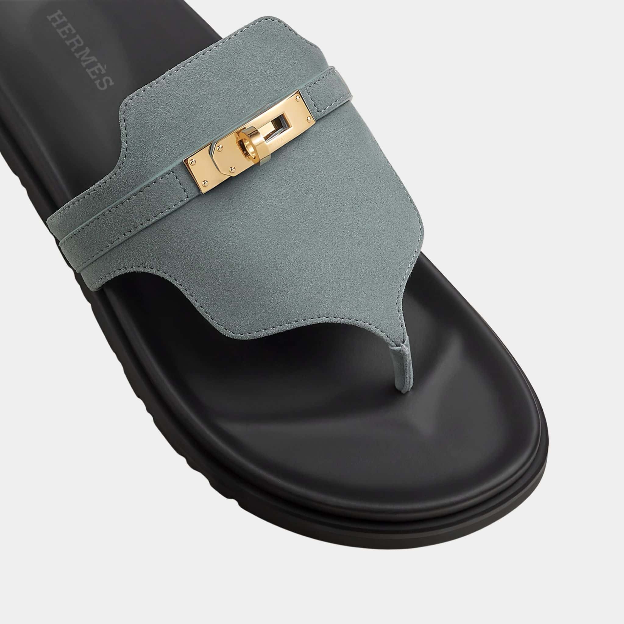 Empire Sandals in Suede Goatskin - Image 12