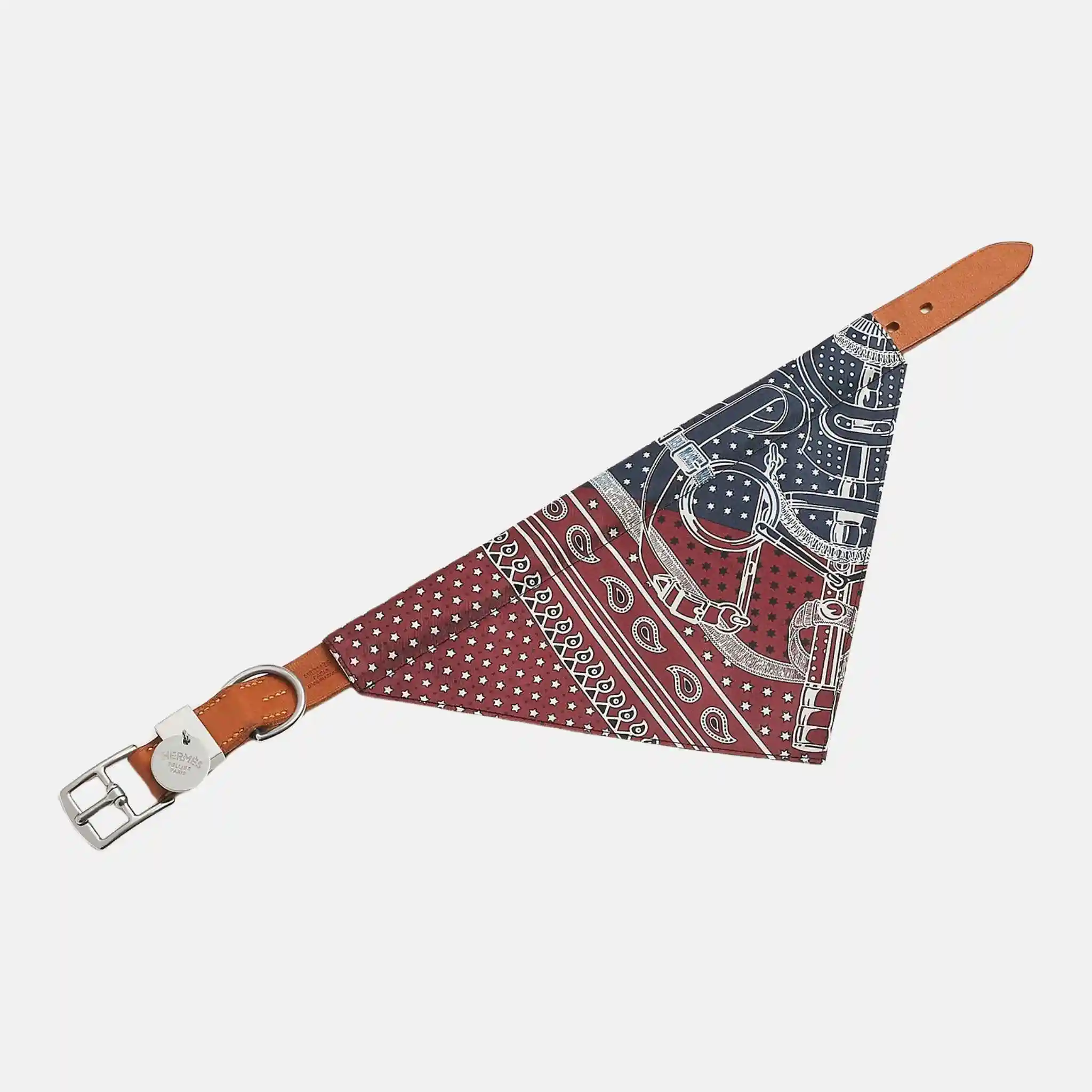 Eperon d'Or Luxury Dog Bandana Large - Image 2