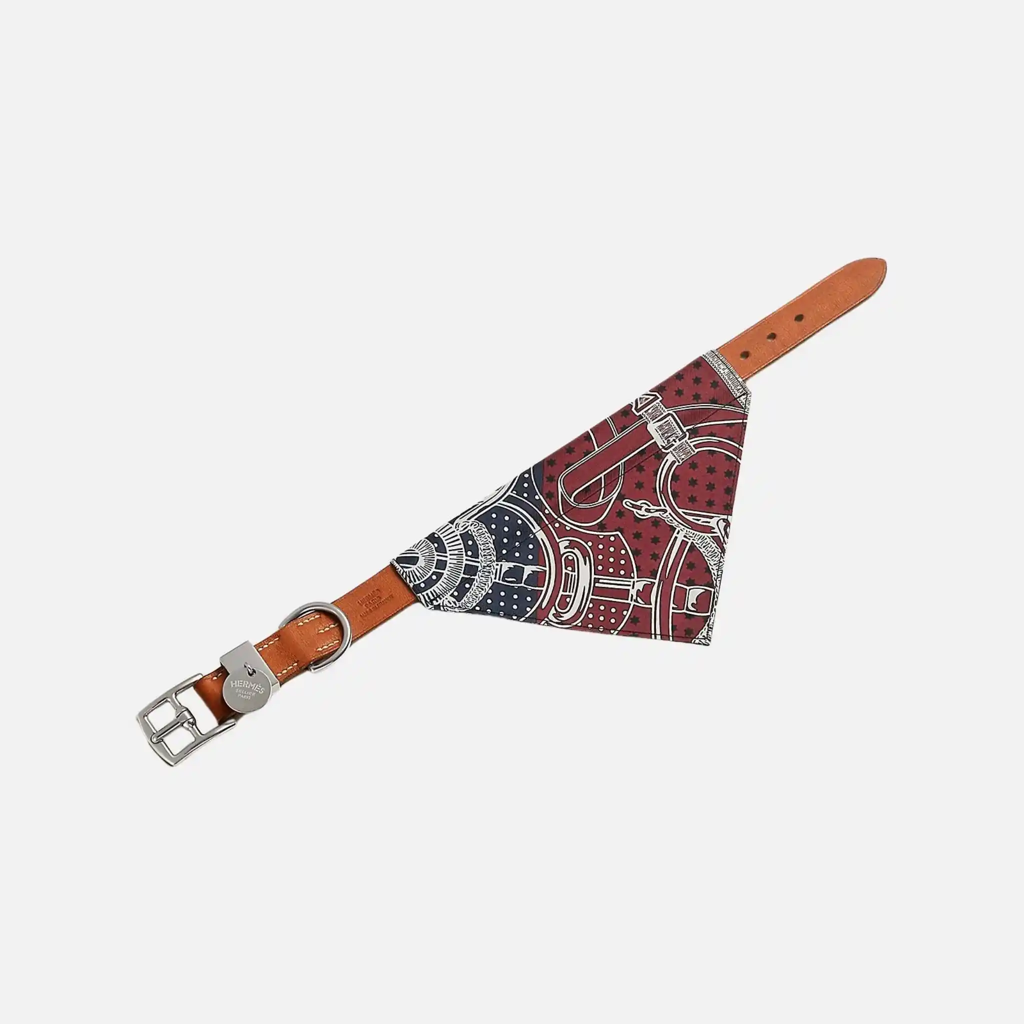 Eperon d'Or Luxury Dog Bandana Small - Image 2