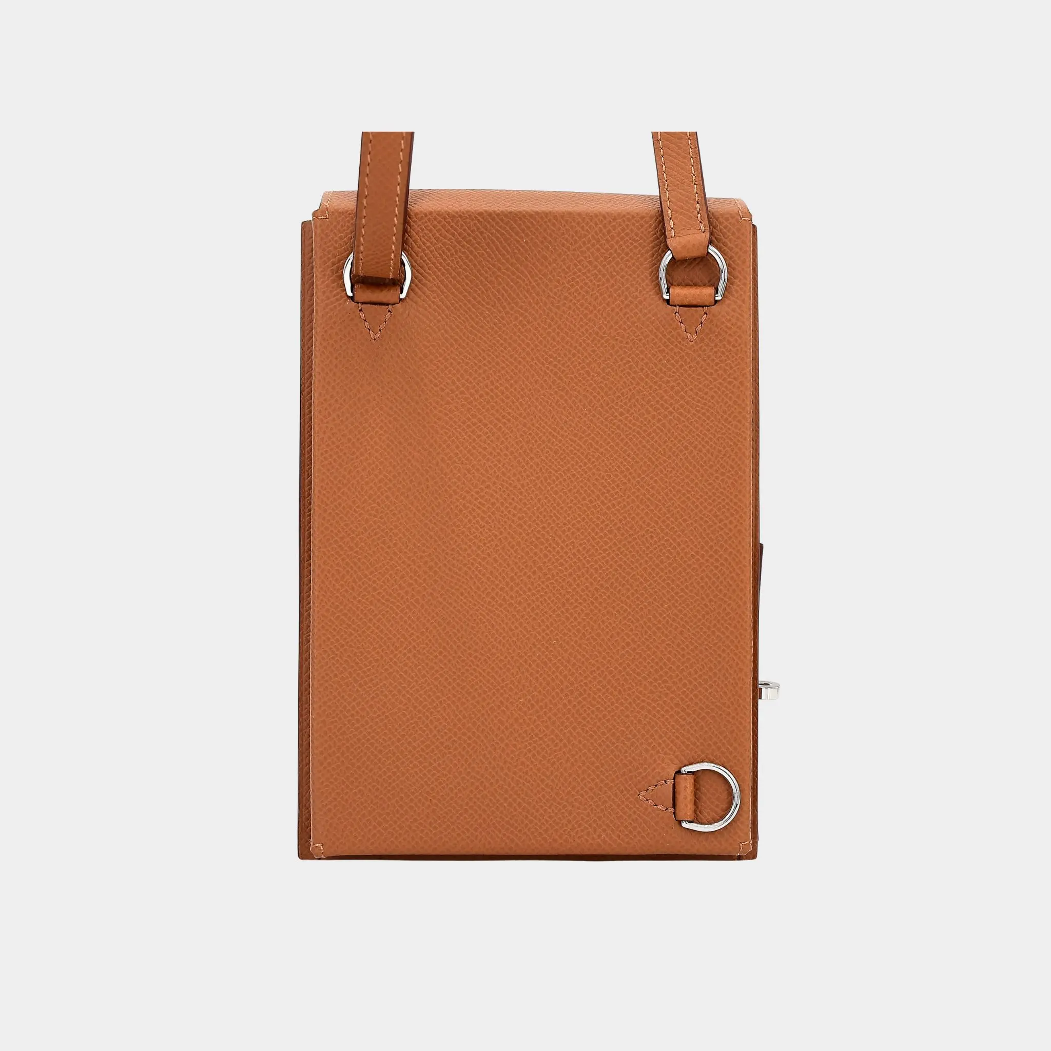 Kelly Multipocket To Go Pouch Epsom Gold PHW - Image 2