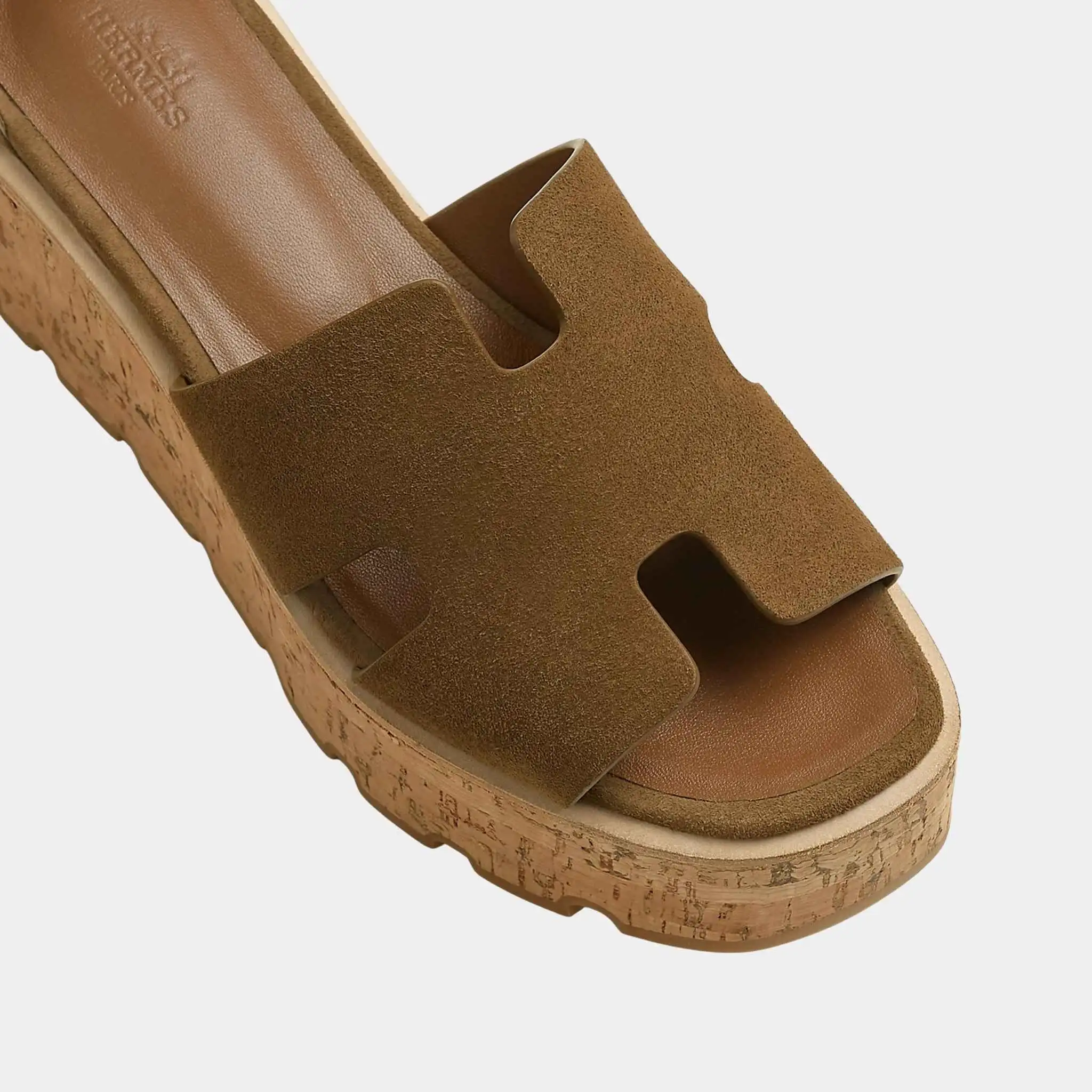 Luce 30 Sandals in Suede Goatskin - Image 3