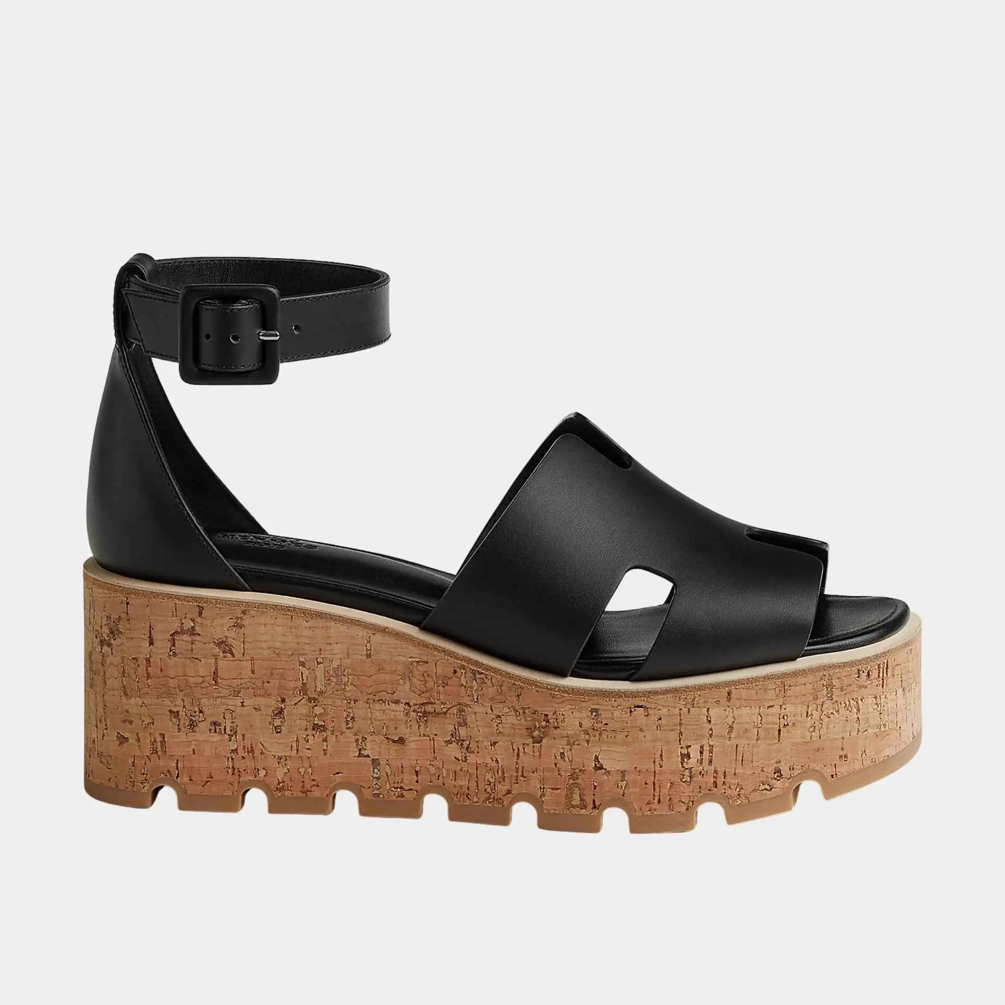 Luce 30 Sandals in Suede Goatskin - Image 8