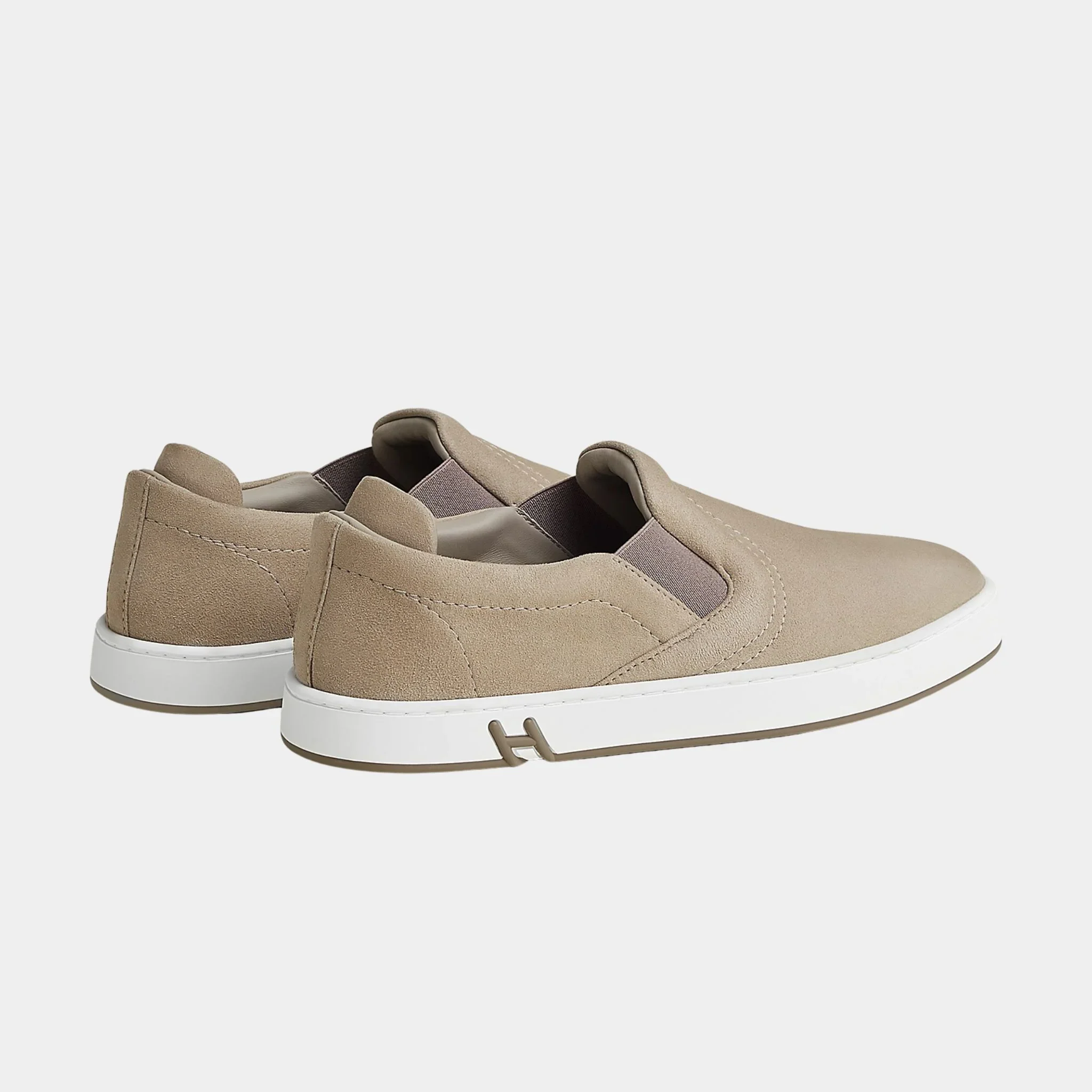 Lucky Slip-on Sneaker in Suede Goatskin - Image 2