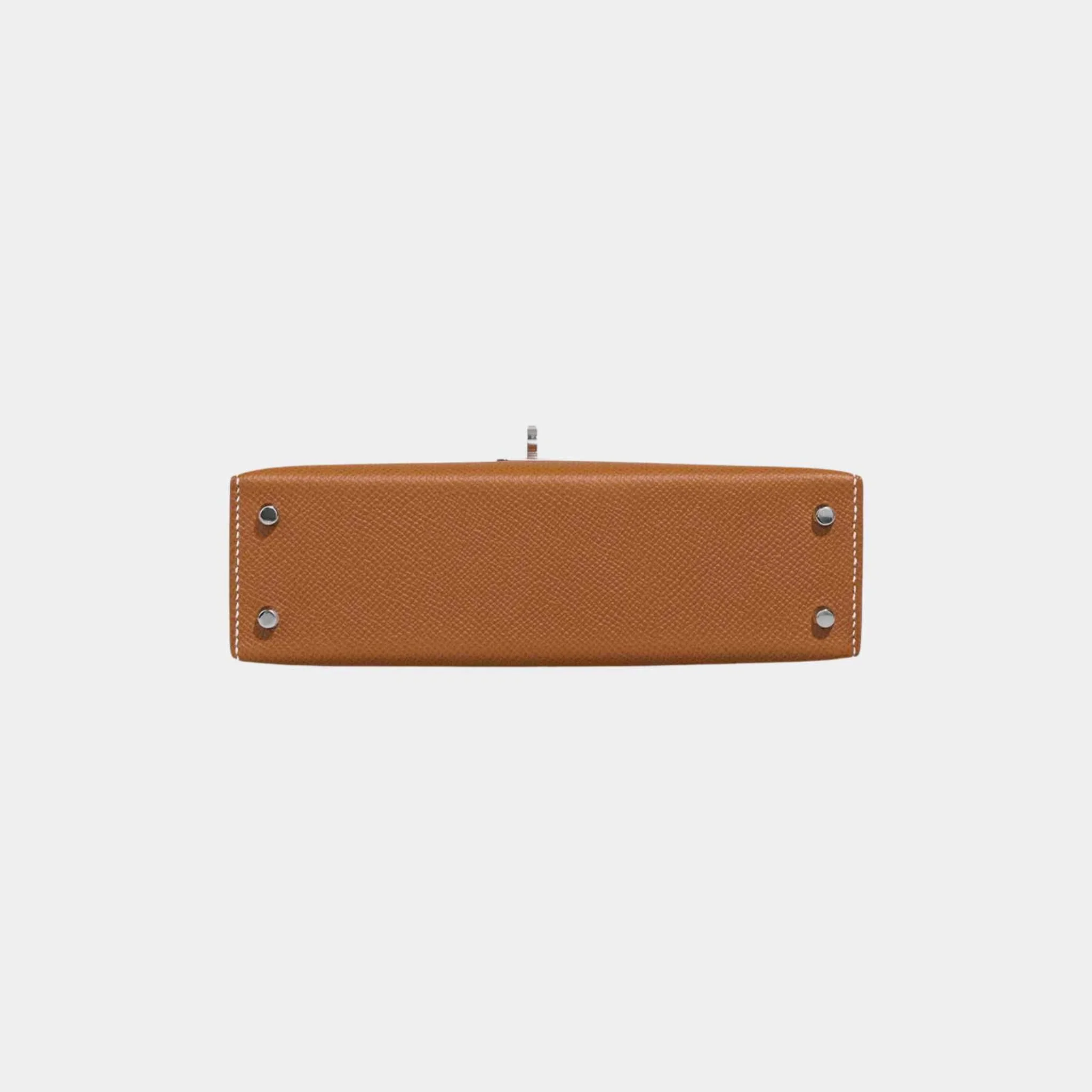 Mini Kelly Epsom Gold PHW - Image 3