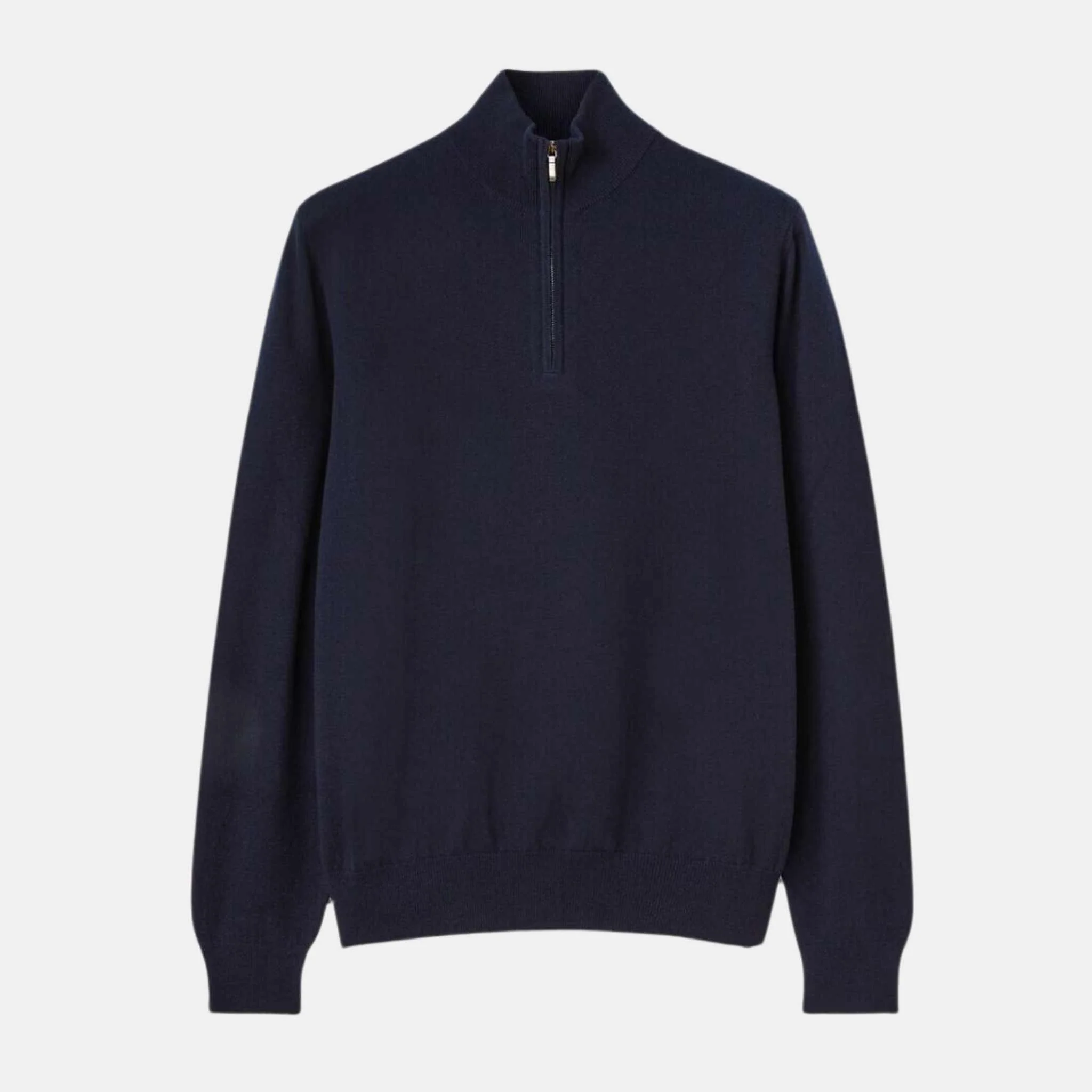 Classic Half-Zip Baby Cashmere Sweater - Image 5