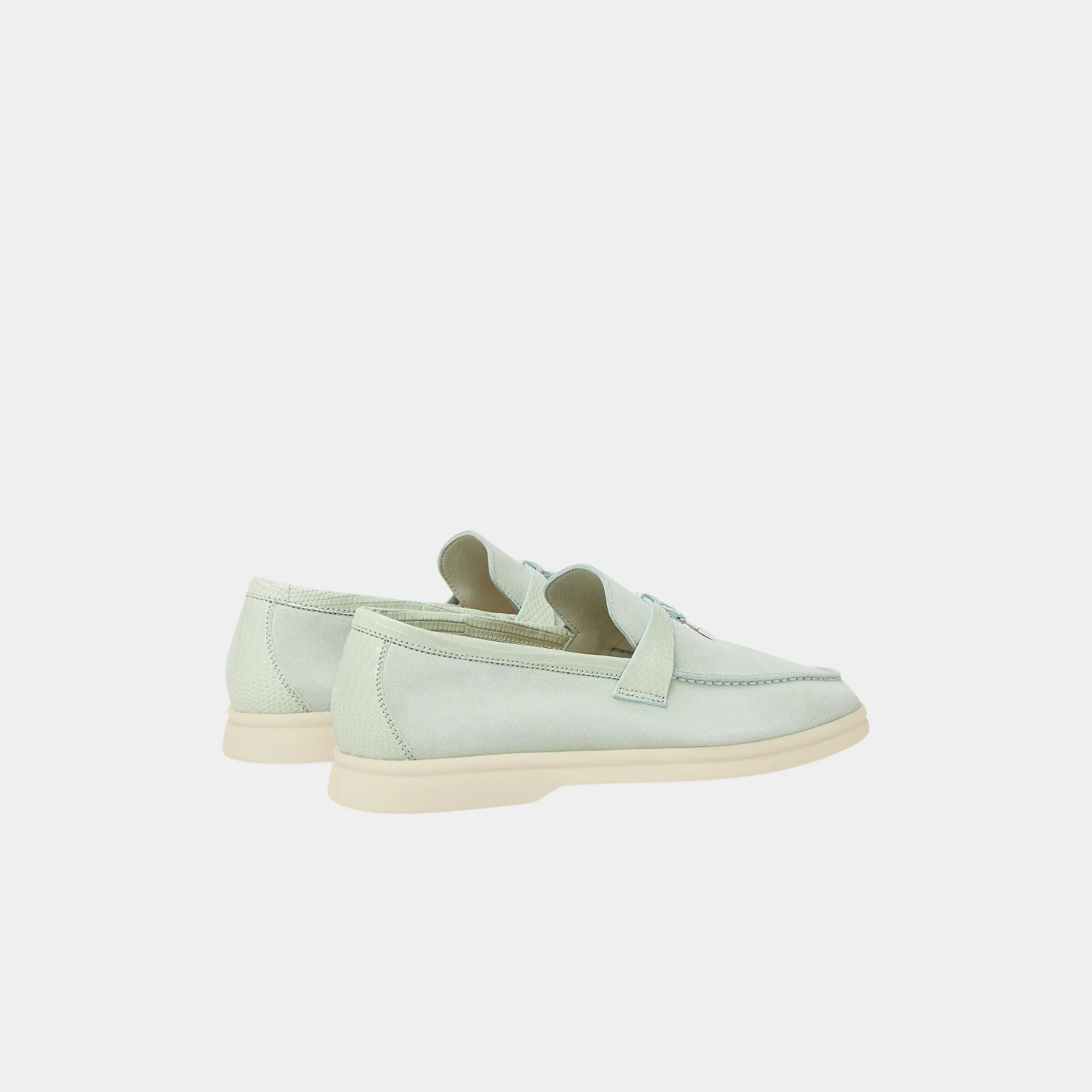 Summer Charms Walk Loafer Suede Lizard Skin - Image 3