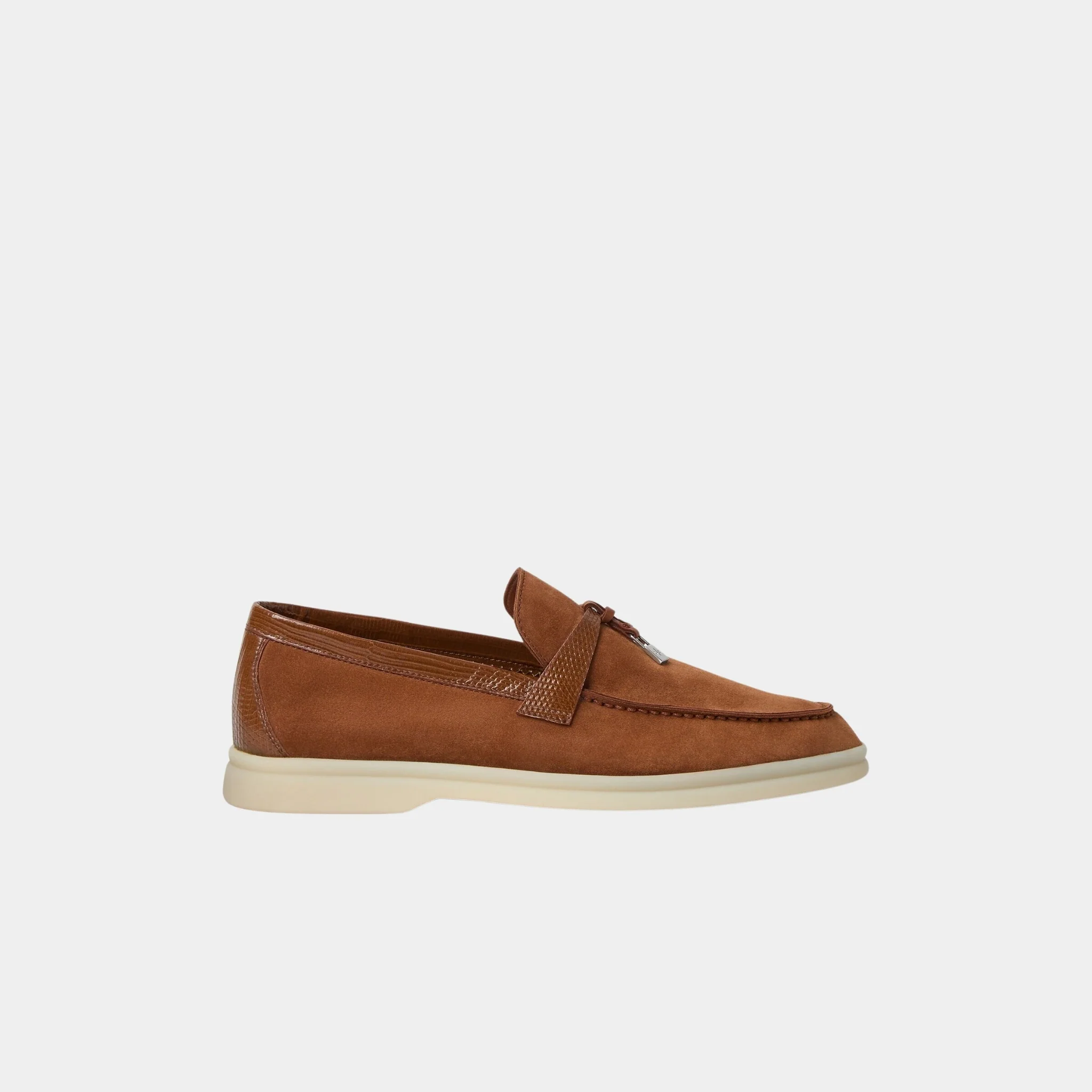 Summer Charms Walk Loafer Suede Lizard Skin - Image 4