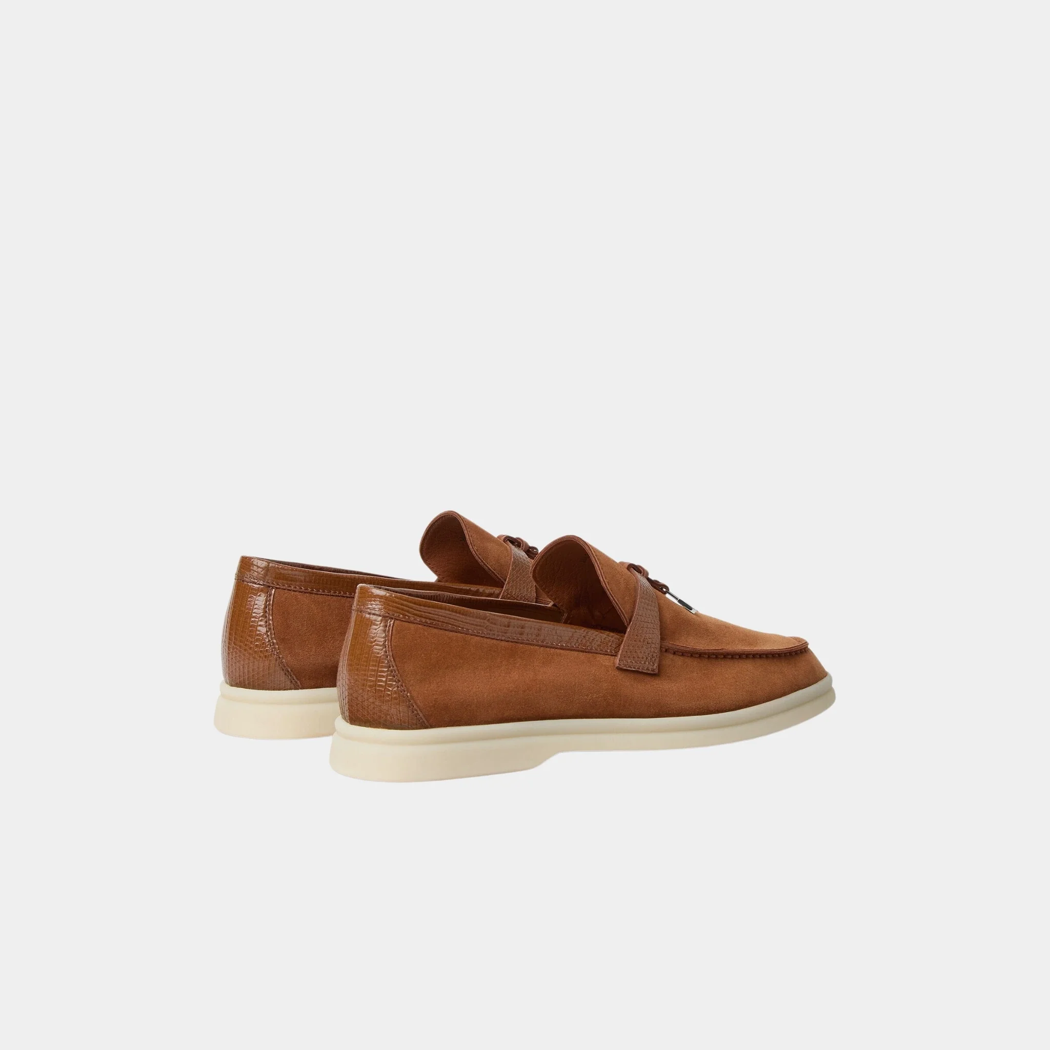 Summer Charms Walk Loafer Suede Lizard Skin - Image 6
