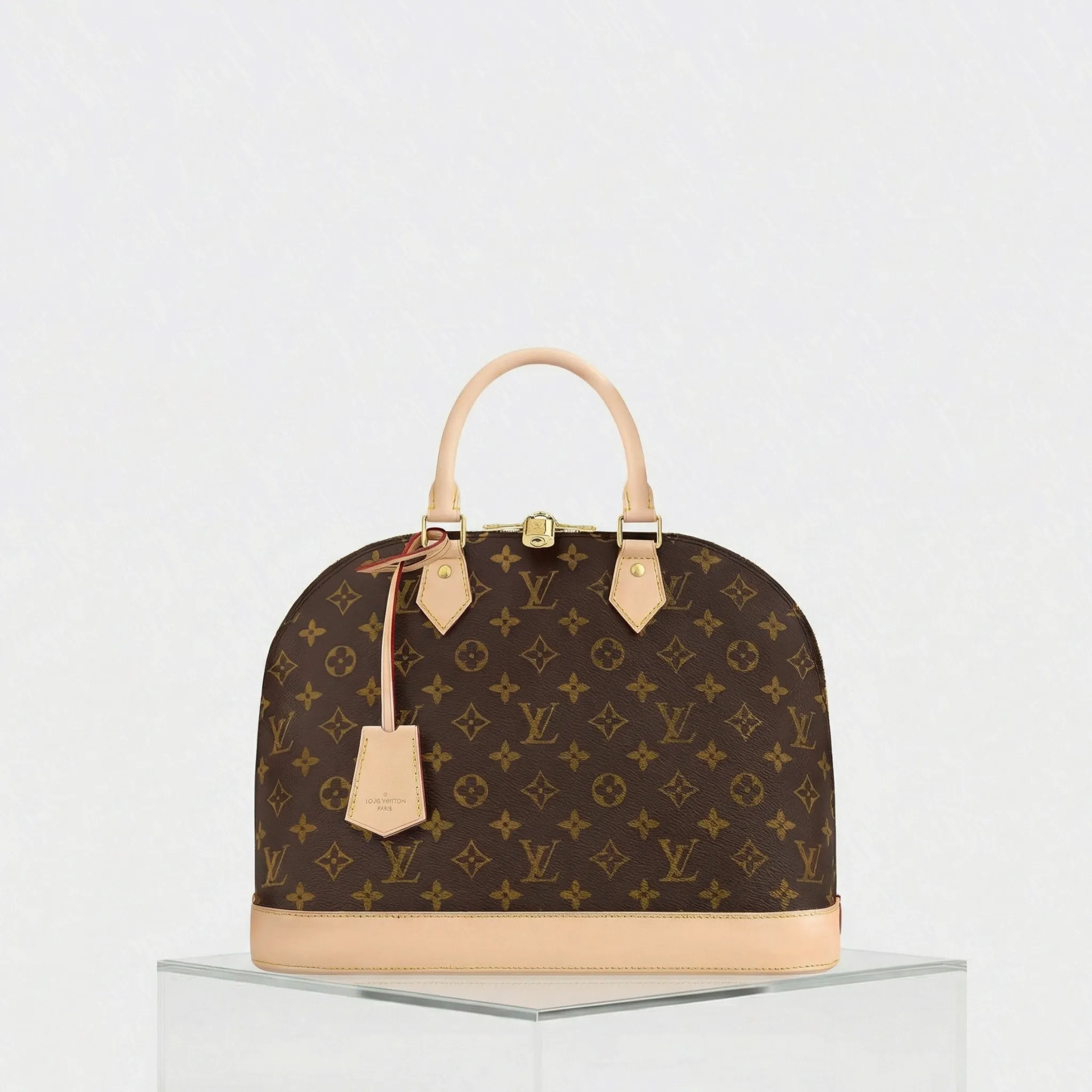 Alma MM Monogram Canvas Handbag