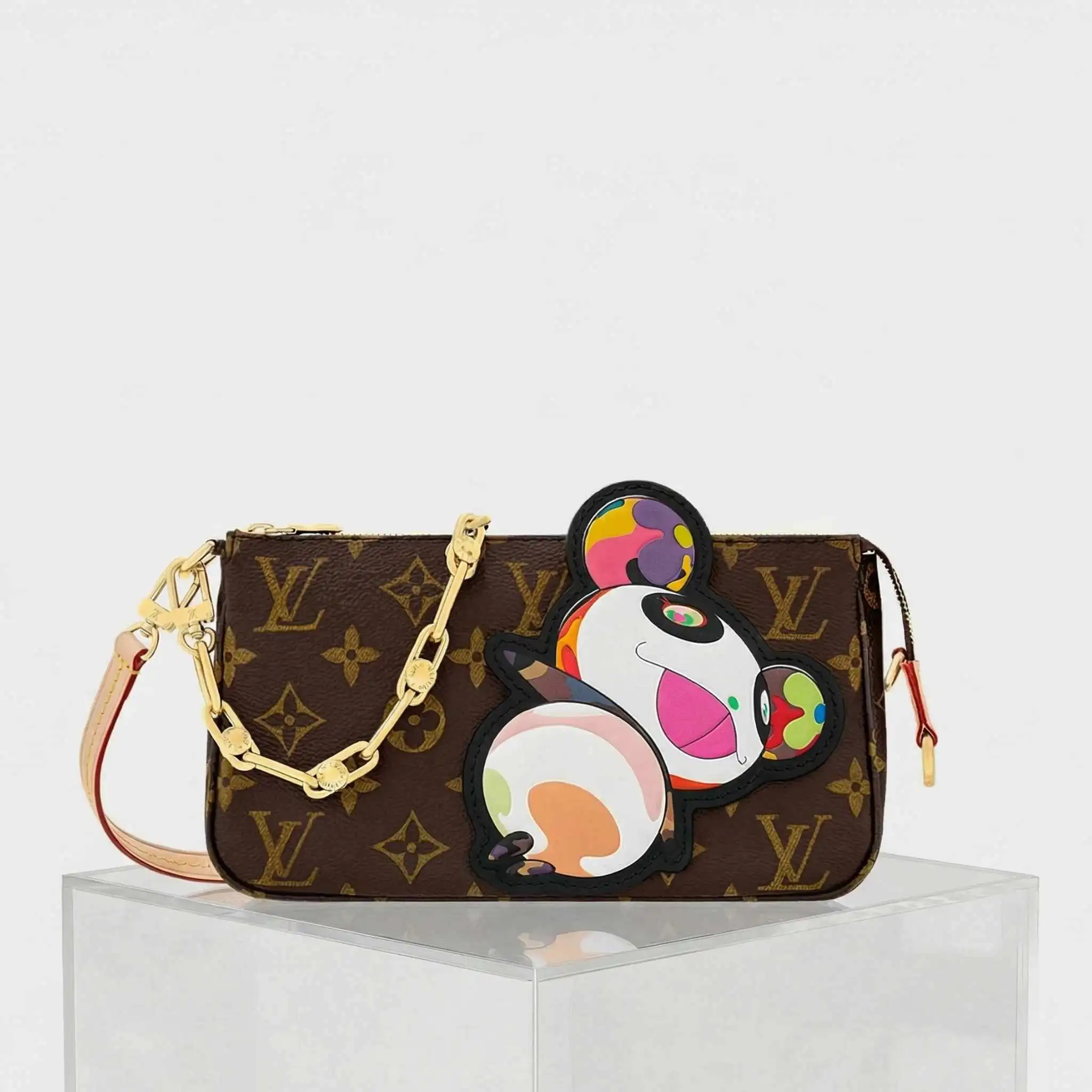 LV x TM Pochette Accessoires Monogram Handbag