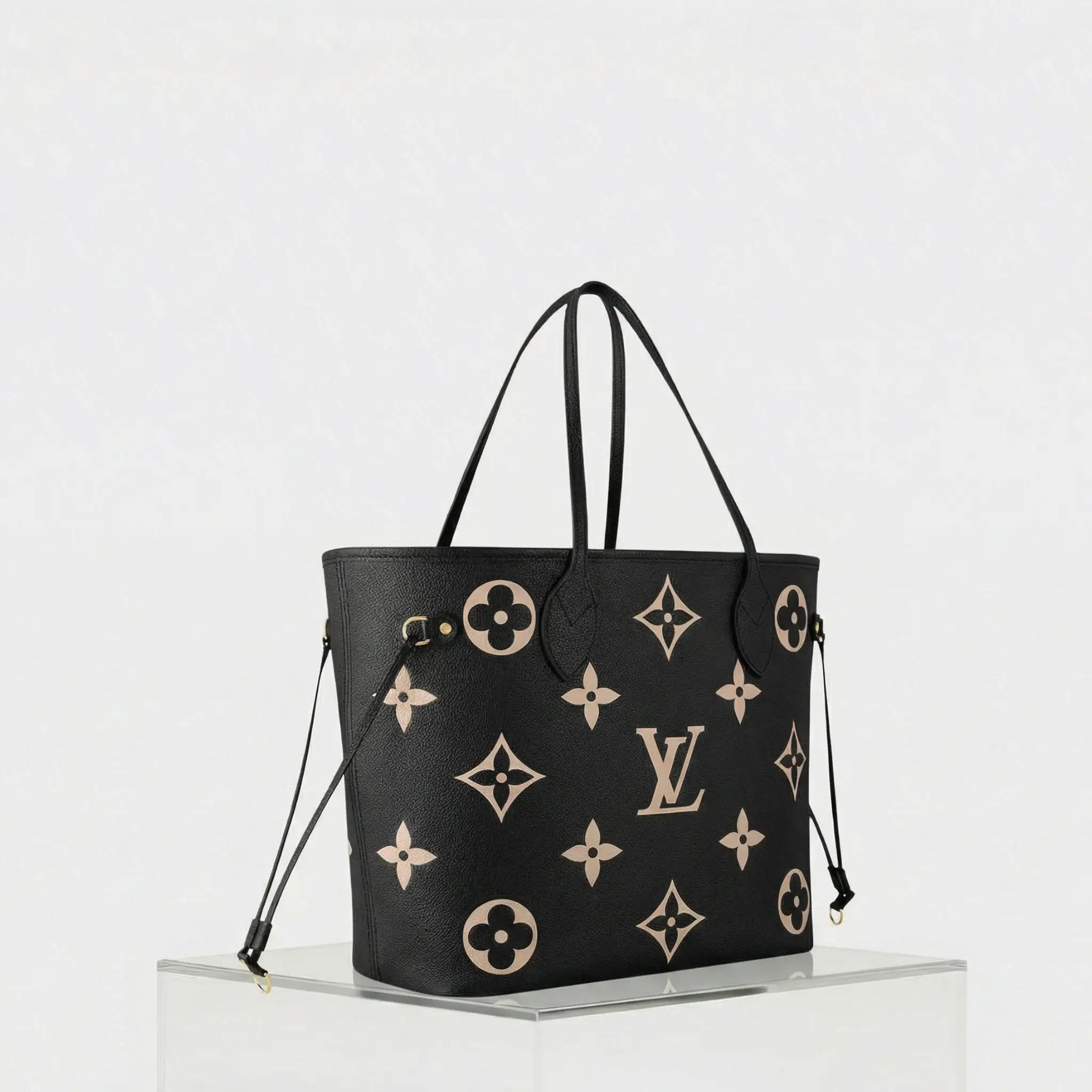 Neverfull MM Tote In Two-Tone Monogram Empreinte - Image 2
