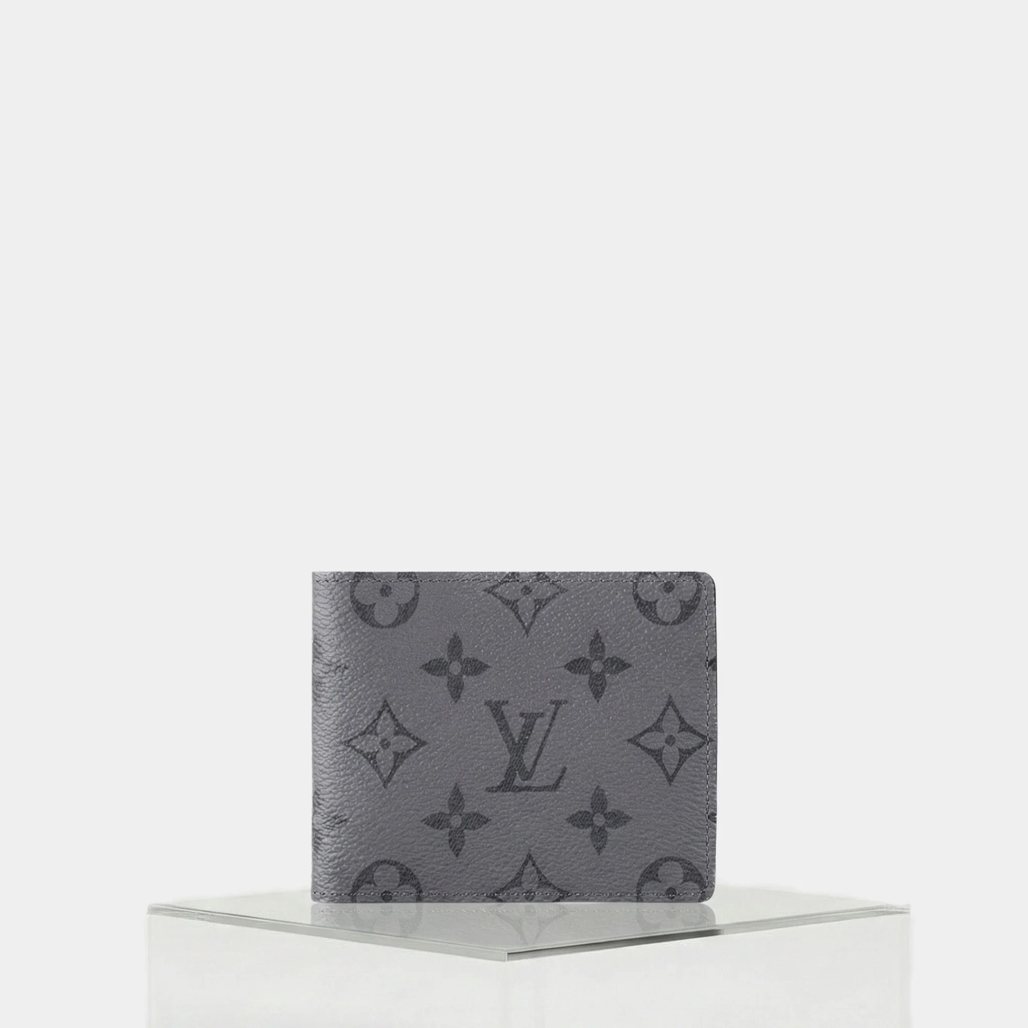 Slender Wallet Monogram Eclipse Canvas - Image 4