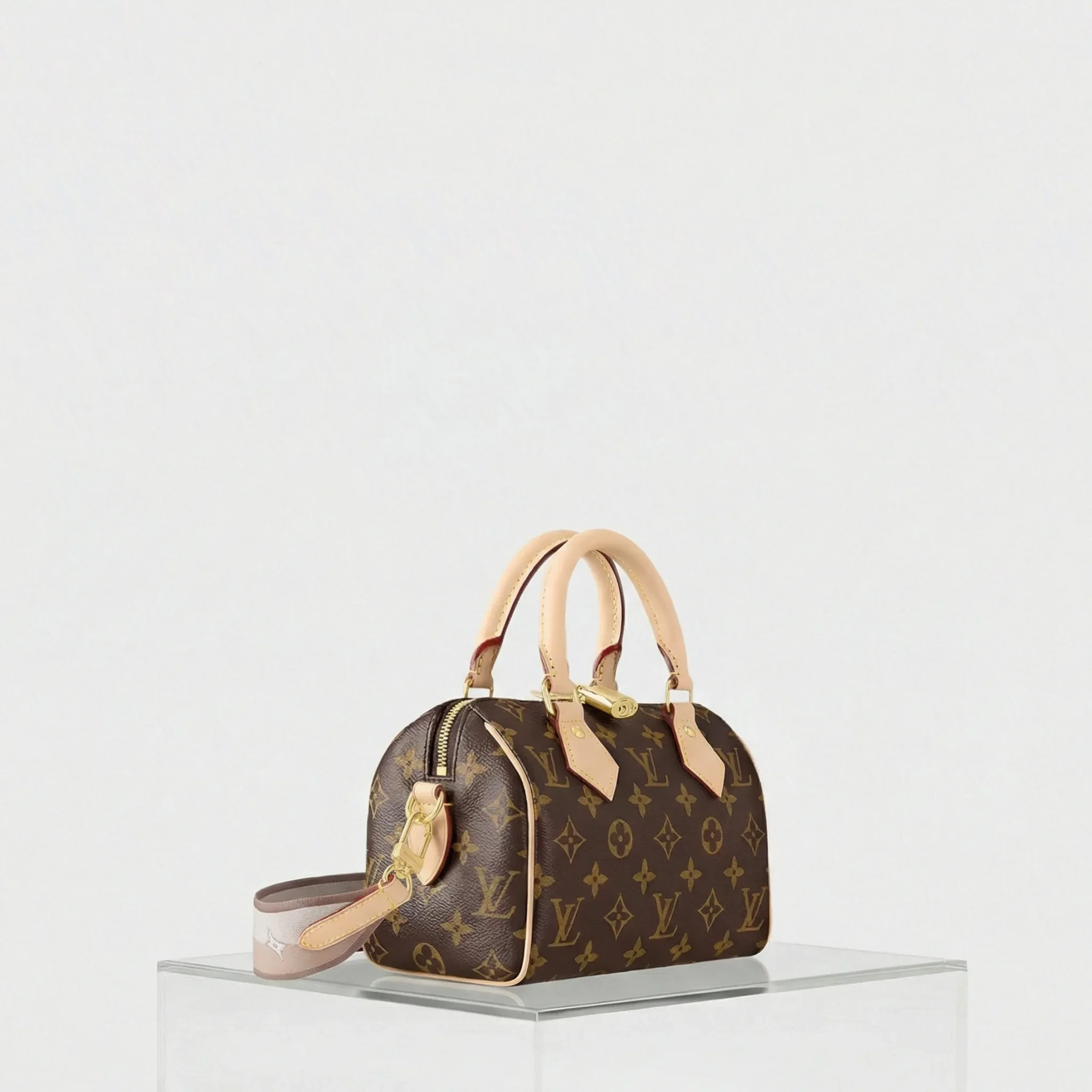 Speedy Bandouliere 20 Handbag Monogram Canvas - Image 5