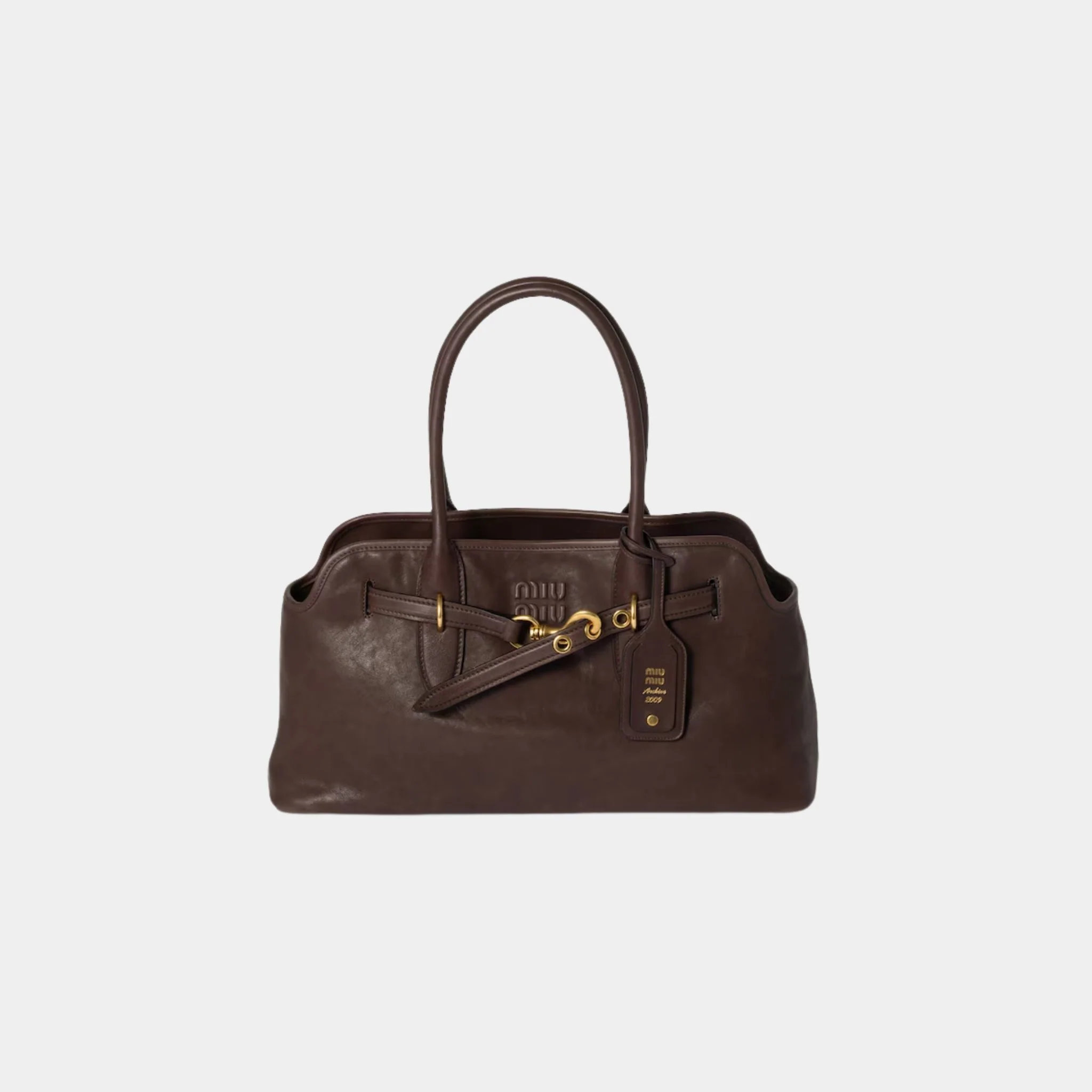 Aventure Nappa Leather Large Bag - Image 4