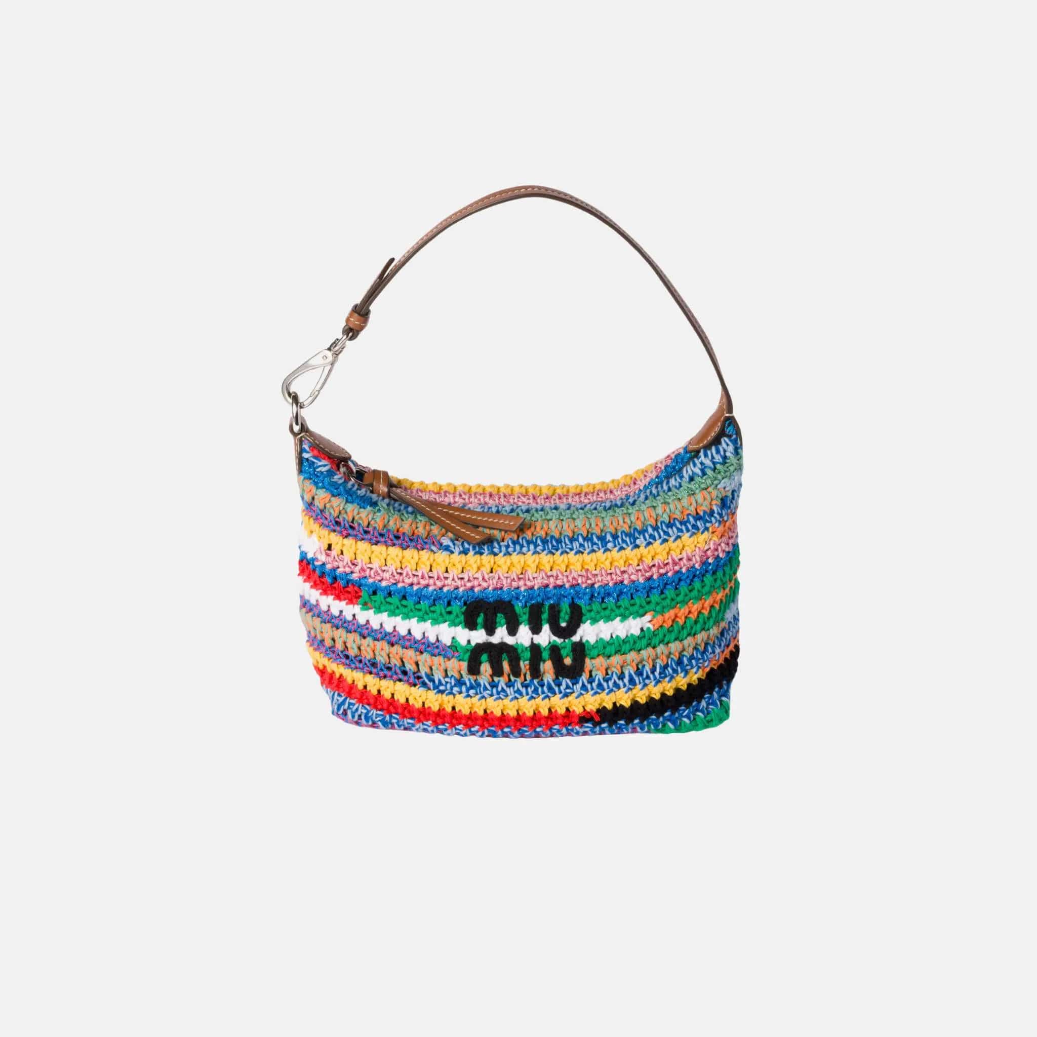 Crochet pouch Multicolored