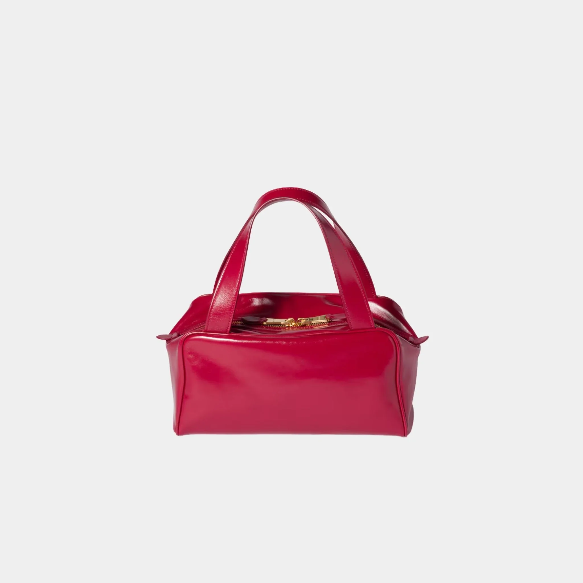 Leather Top-handle Bag in Calfskin - Image 9