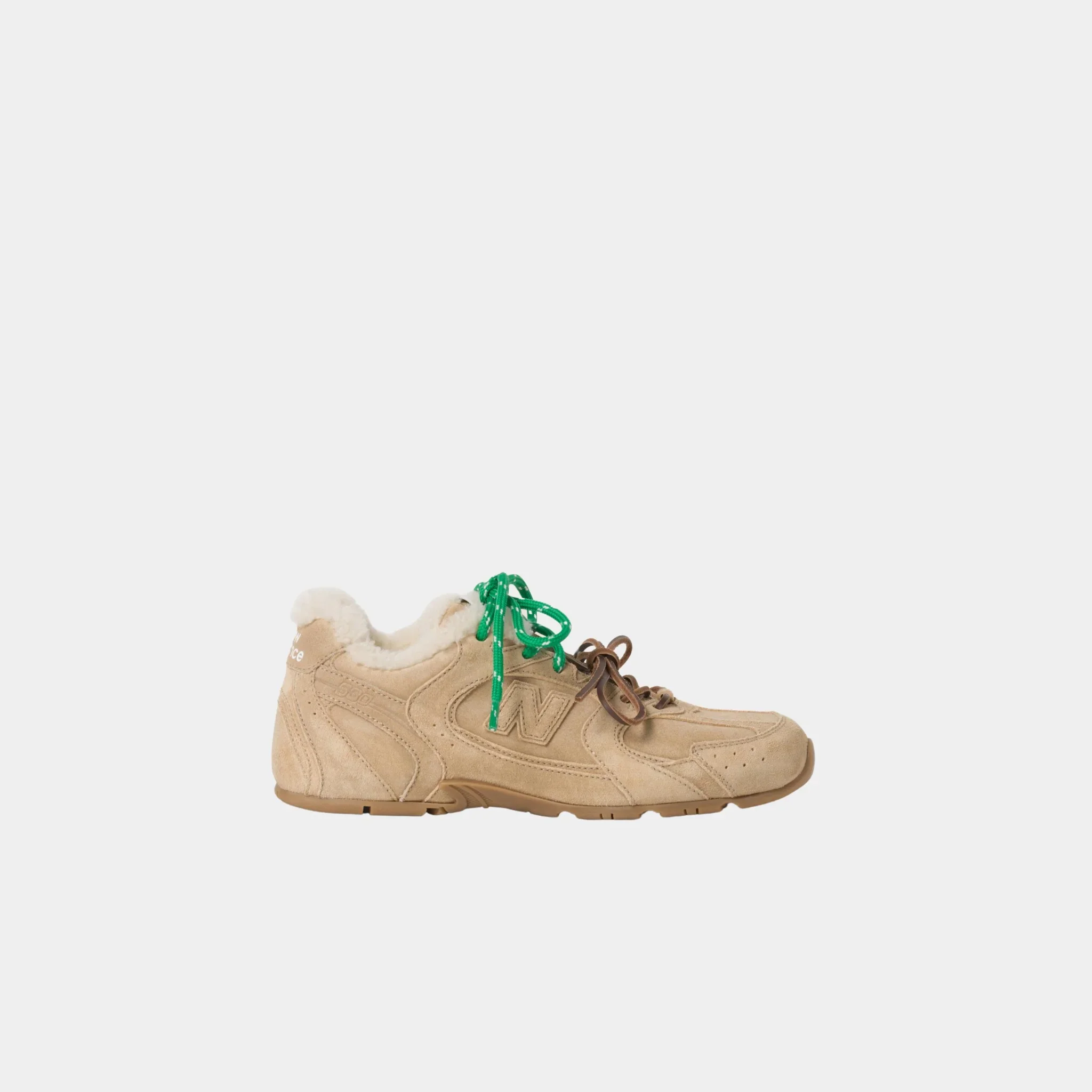 New Balance X Miu Miu 530 SL Bleached Leather Sneakers - Image 2