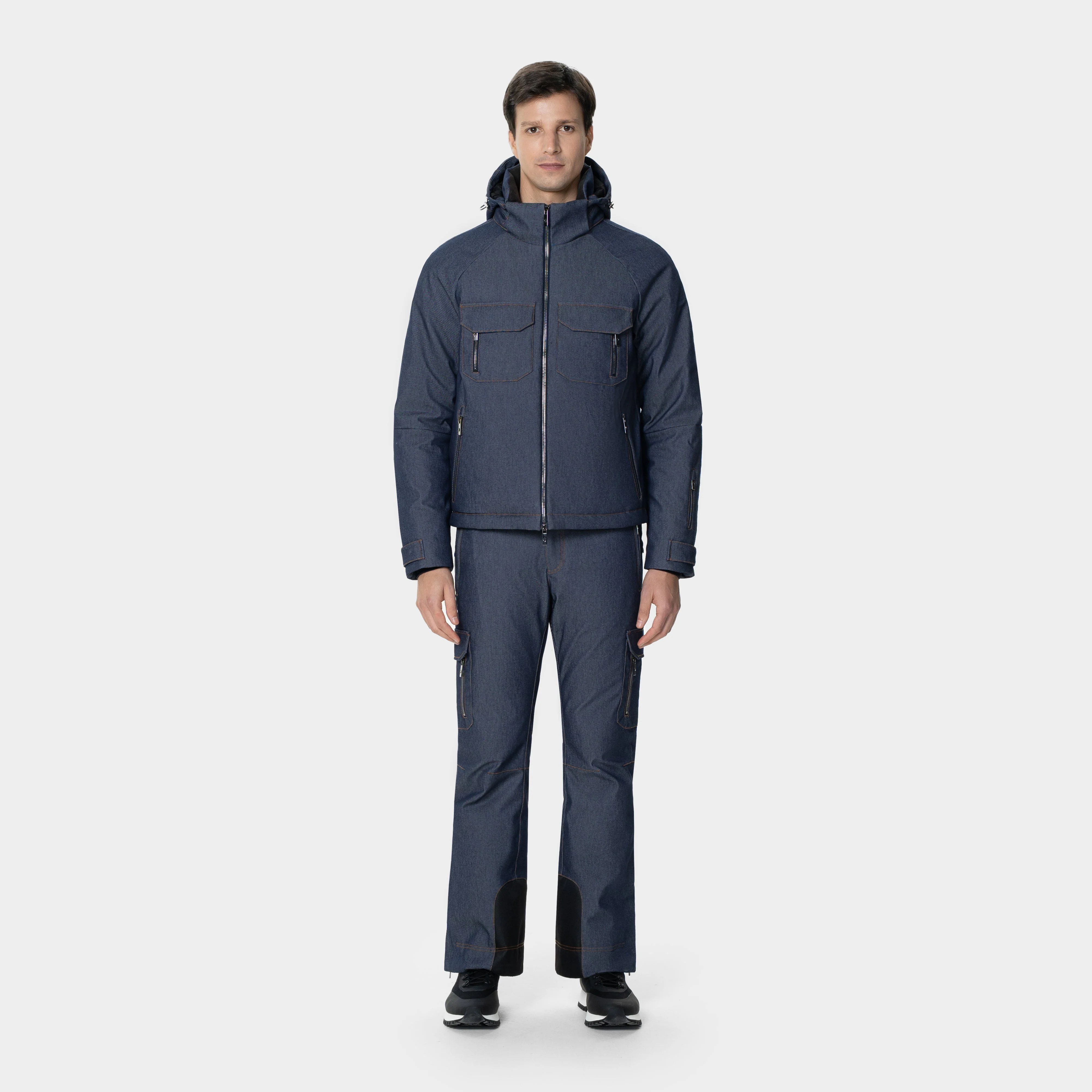 Tokyo Denim Ski Jacket - Image 2