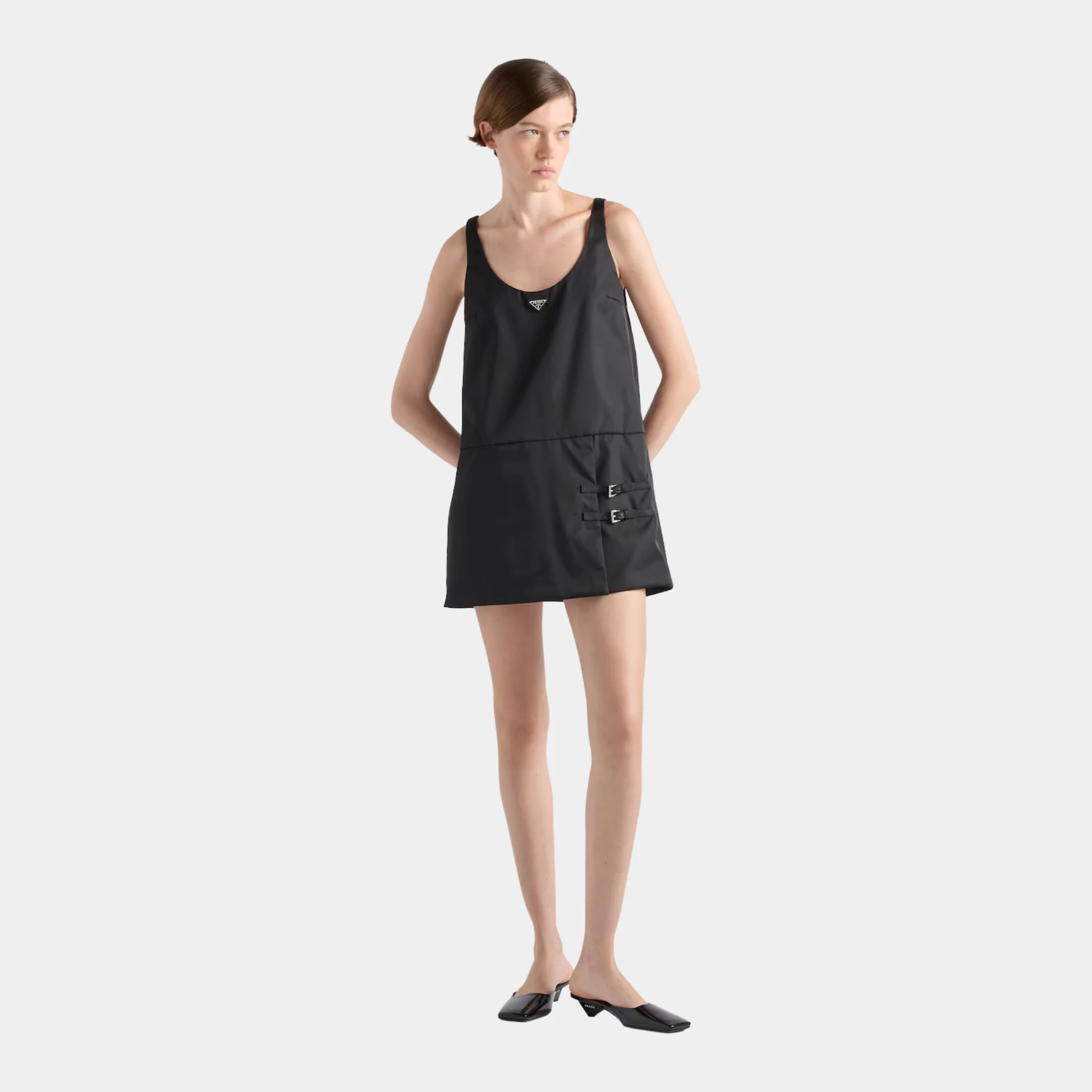 A-line Sleeveless Re-Nylon Dress - Image 2