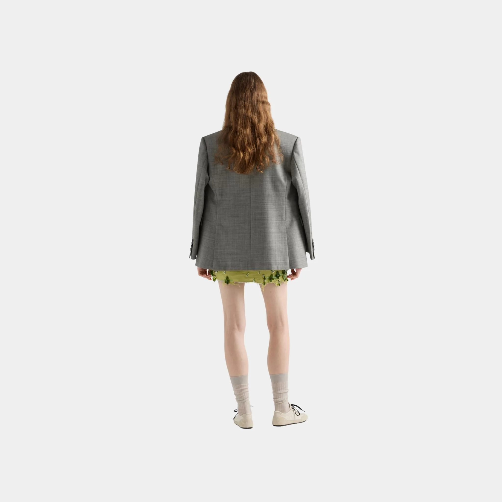 Double Breasted Grisaille Jacket - Image 2