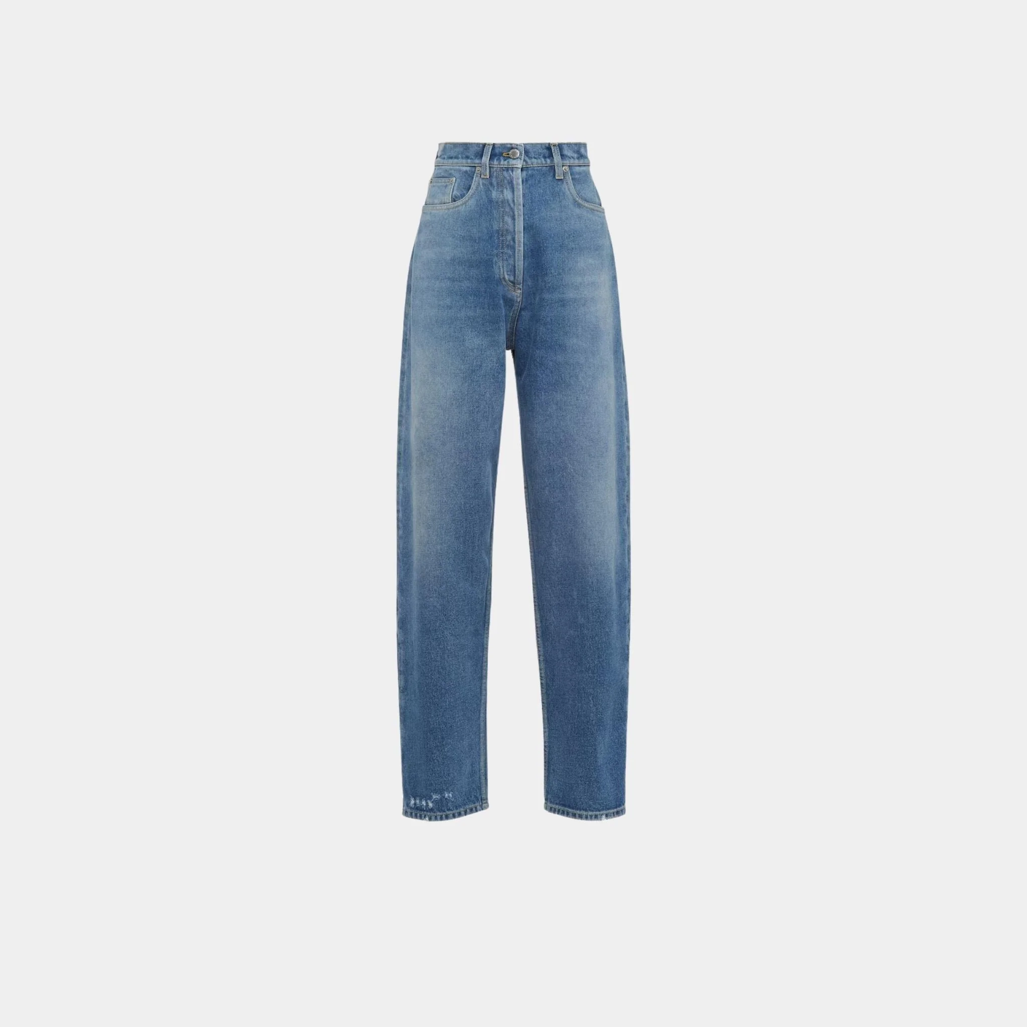 High-waisted Denim Jeans
