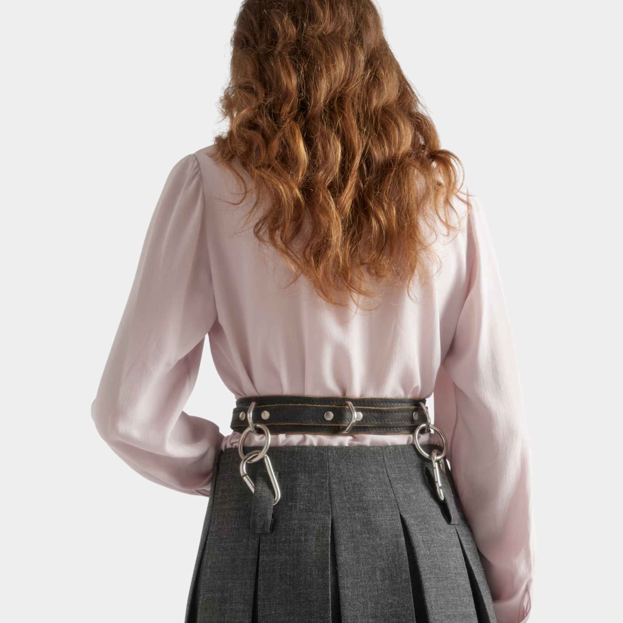 Marocain Shirt With Scarf - Image 3